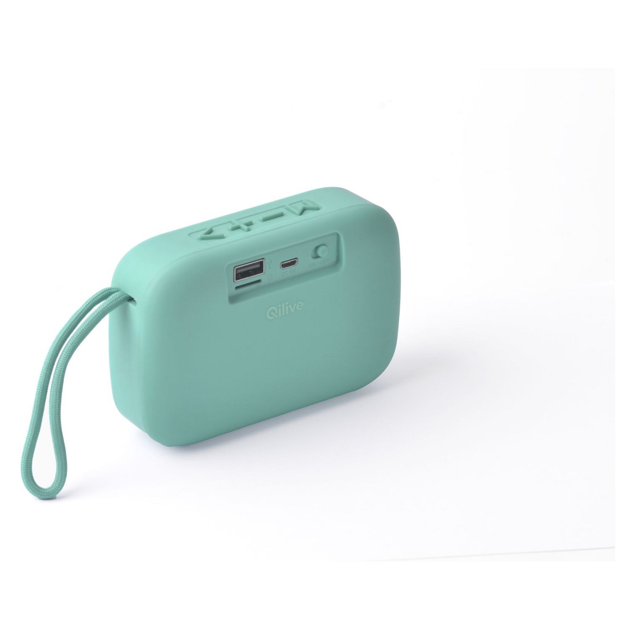 Voir la diapositive 2 : QILIVE Enceinte portable Q1297 - Verte