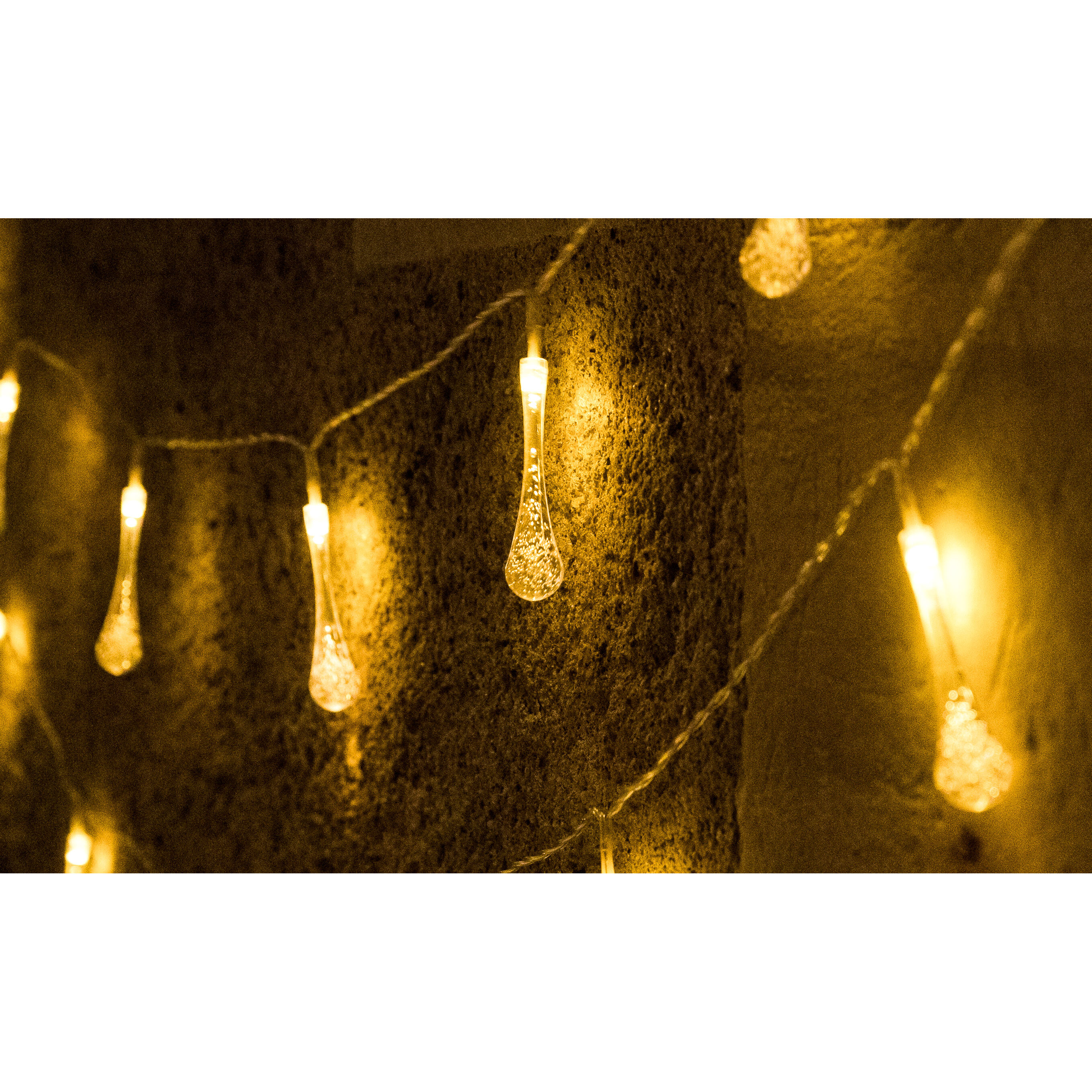 Voir la diapositive 2 : Lampe solaire gouttes X30