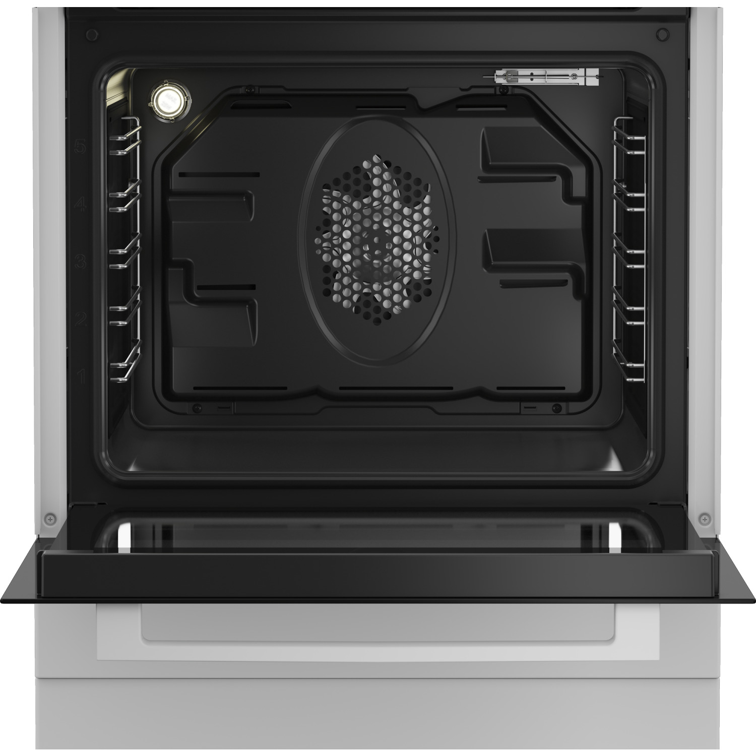 Voir la diapositive 5 : BEKO Cuisinière induction FSE68302MWC, 60 cm, 3 foyers, Four multifonction