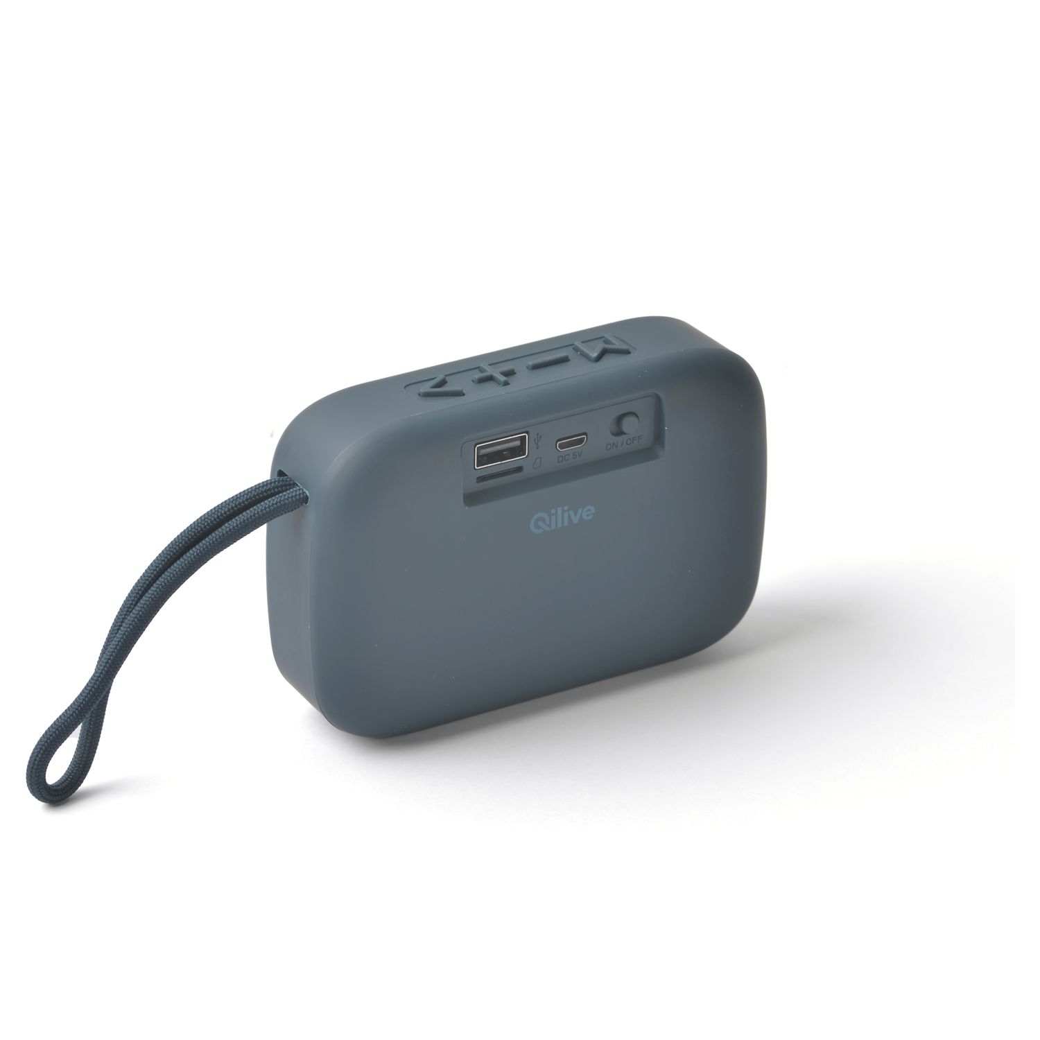 Voir la diapositive 2 : QILIVE Enceinte portable Q1297 - Bleu