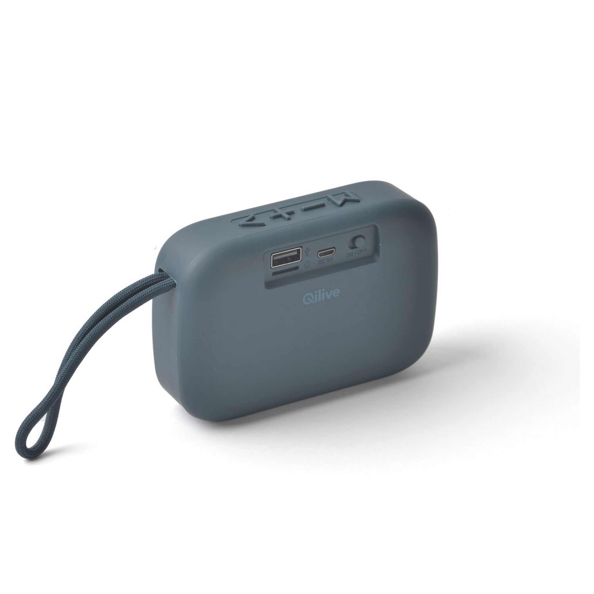 Voir la diapositive 2 : QILIVE Enceinte portable Q1297 - Bleu