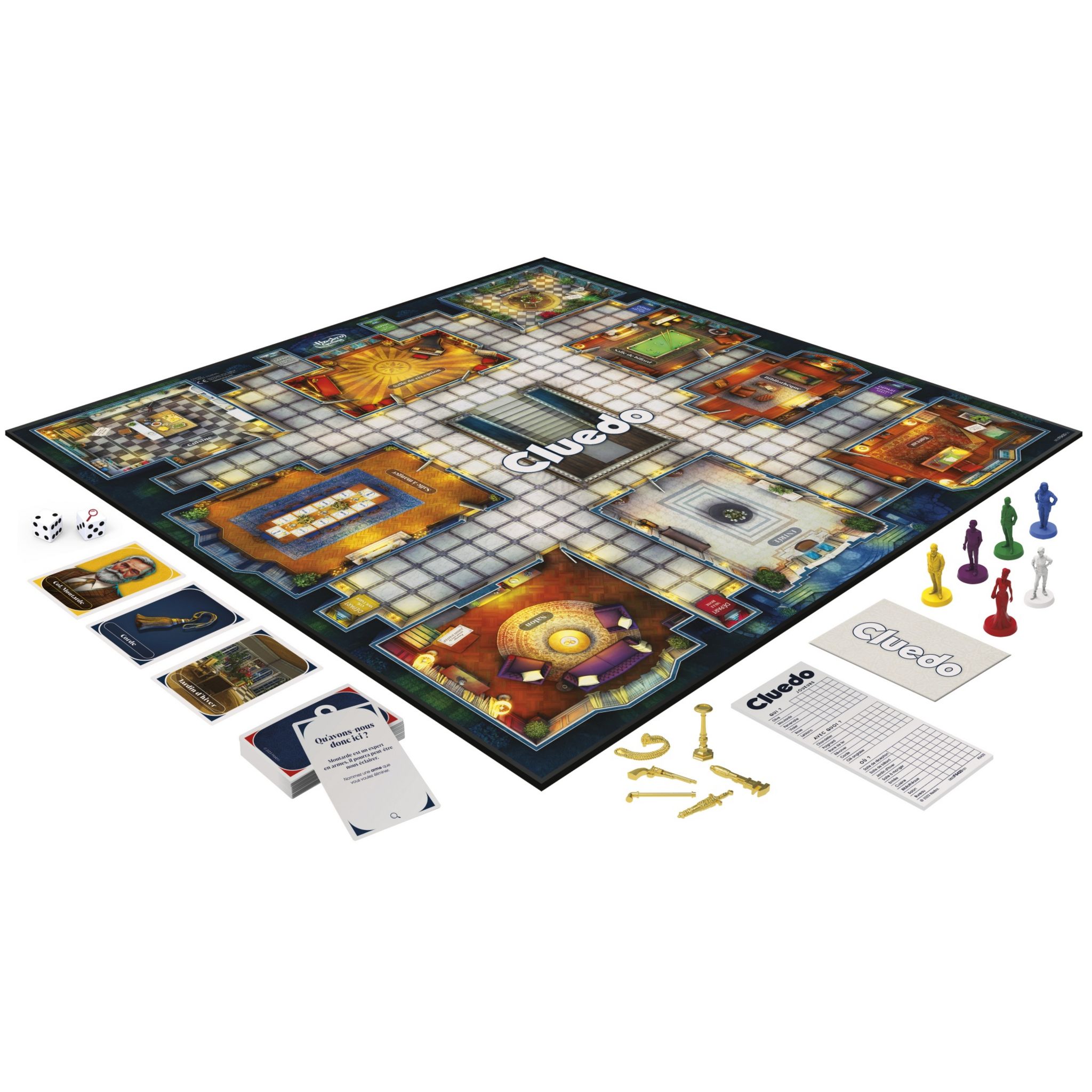 Voir la diapositive 3 : HASBRO Jeu Cluedo