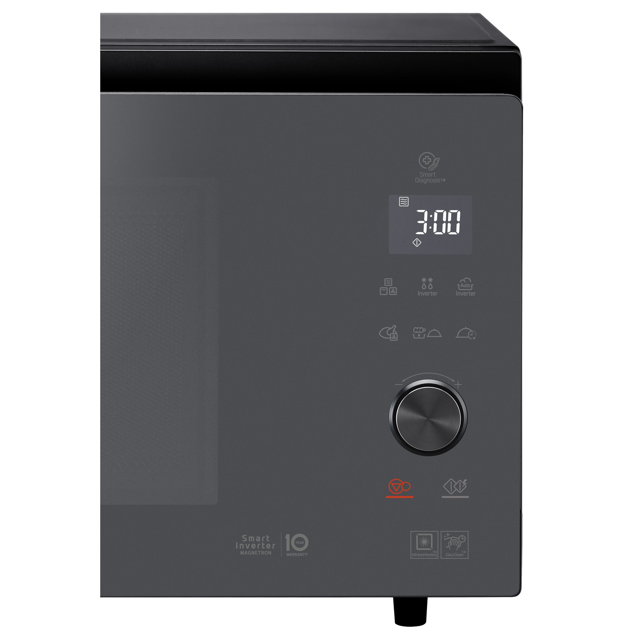 Voir la diapositive 6 : LG Micro-ondes combiné MJ3965BCR, 1100 W - Capacité 39 L - Noir