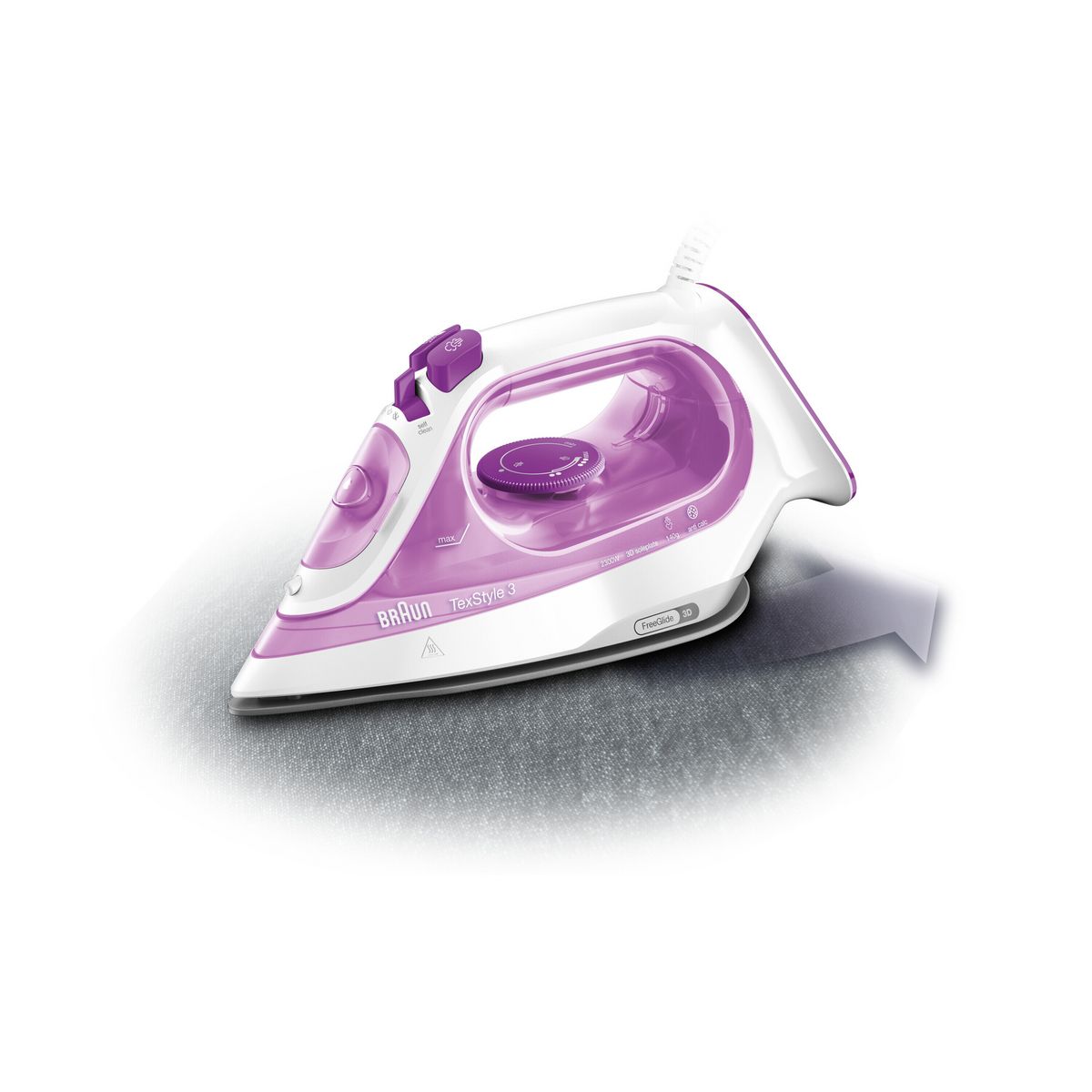 BRAUN Fer à repasser vapeur SI3030PU - Violet