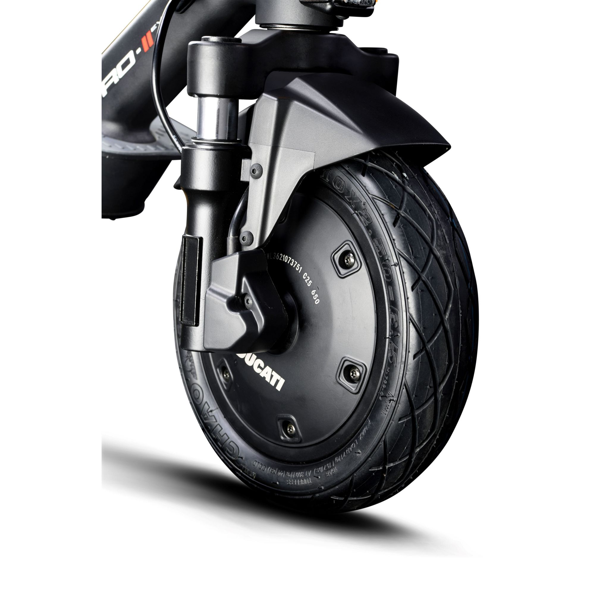 Voir la diapositive 6 : DUCATI Trottinette électrique Pro 2 EVO Clignotant - Noir
