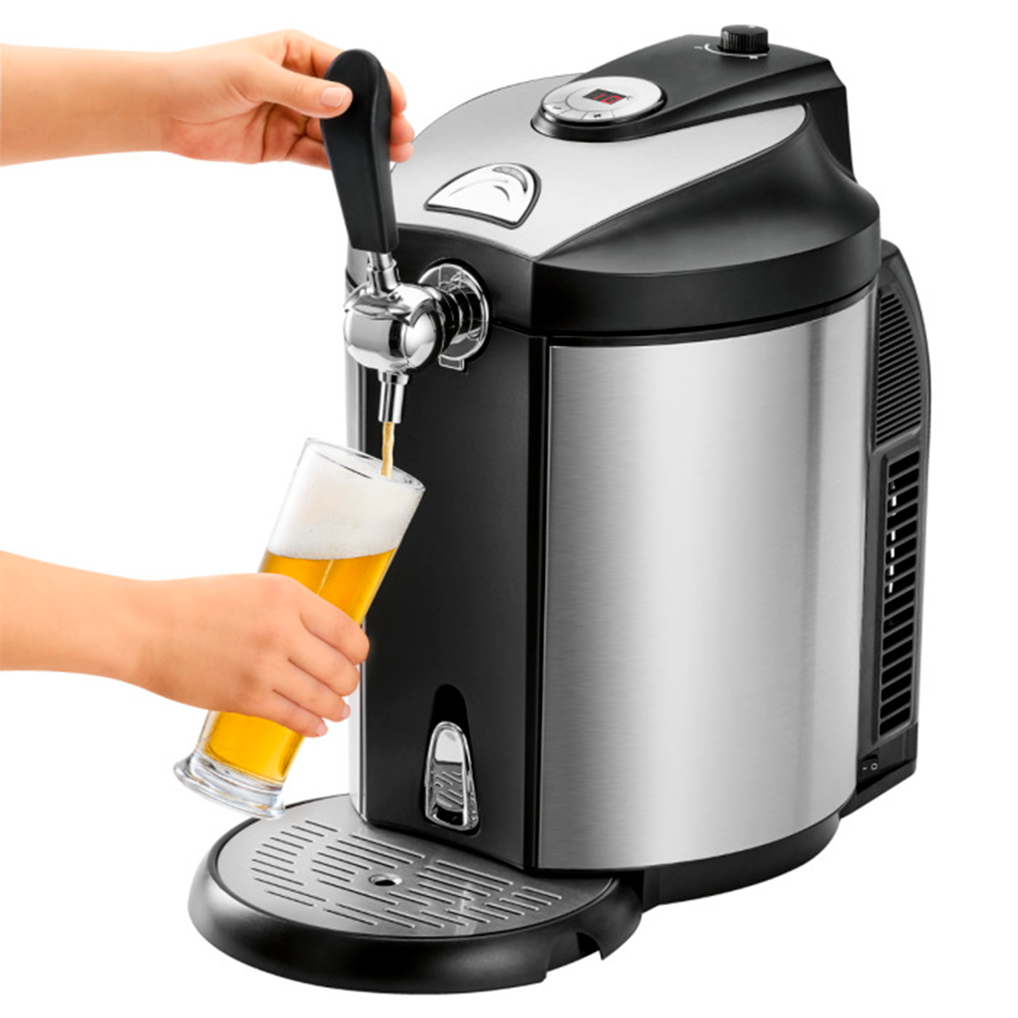 Voir la diapositive 4 : CLATRONIC Tireuse à bière BZ 3740 - Inox