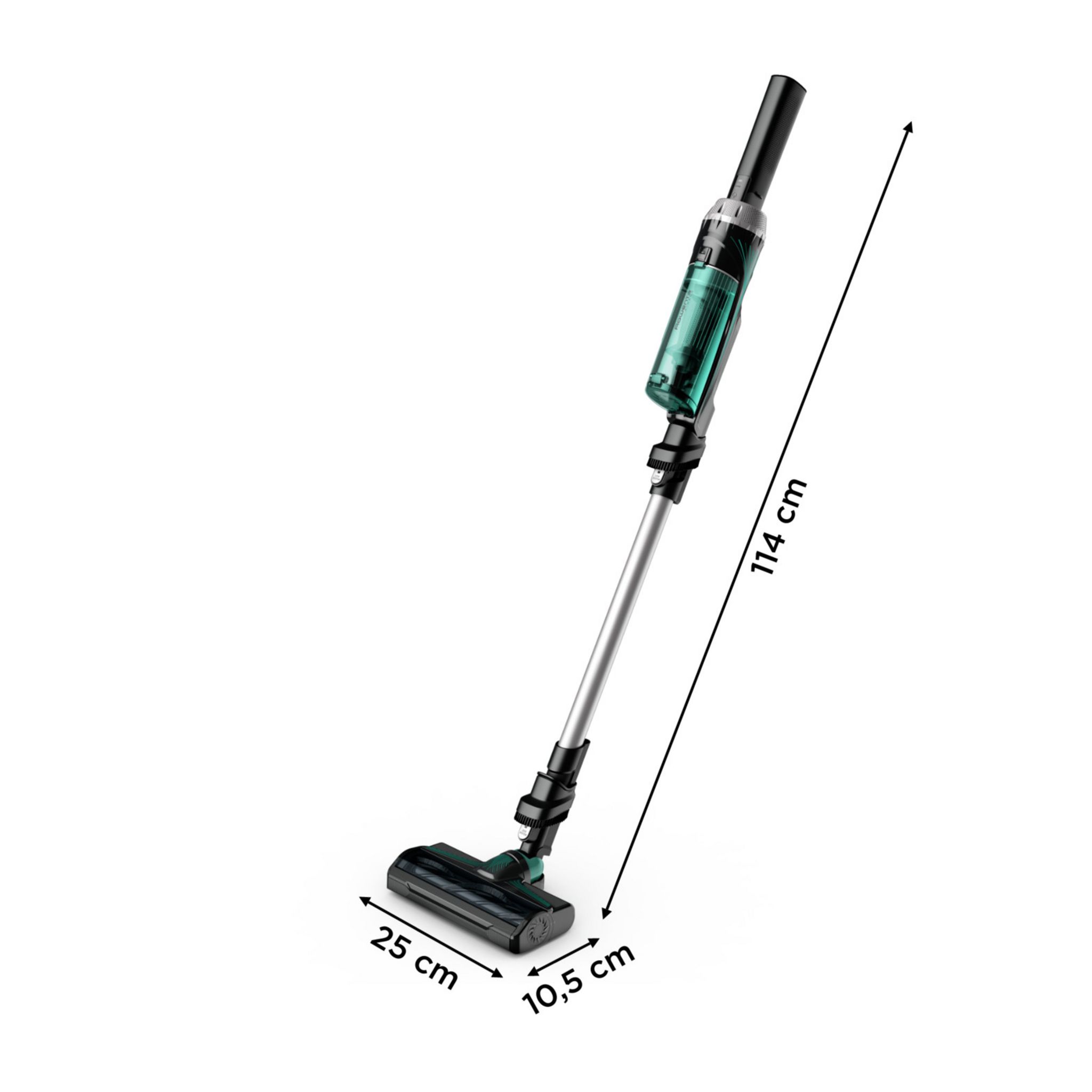 Voir la diapositive 2 : ROWENTA Aspirateur balai multifonction RH1127WO X-NANO - Vert