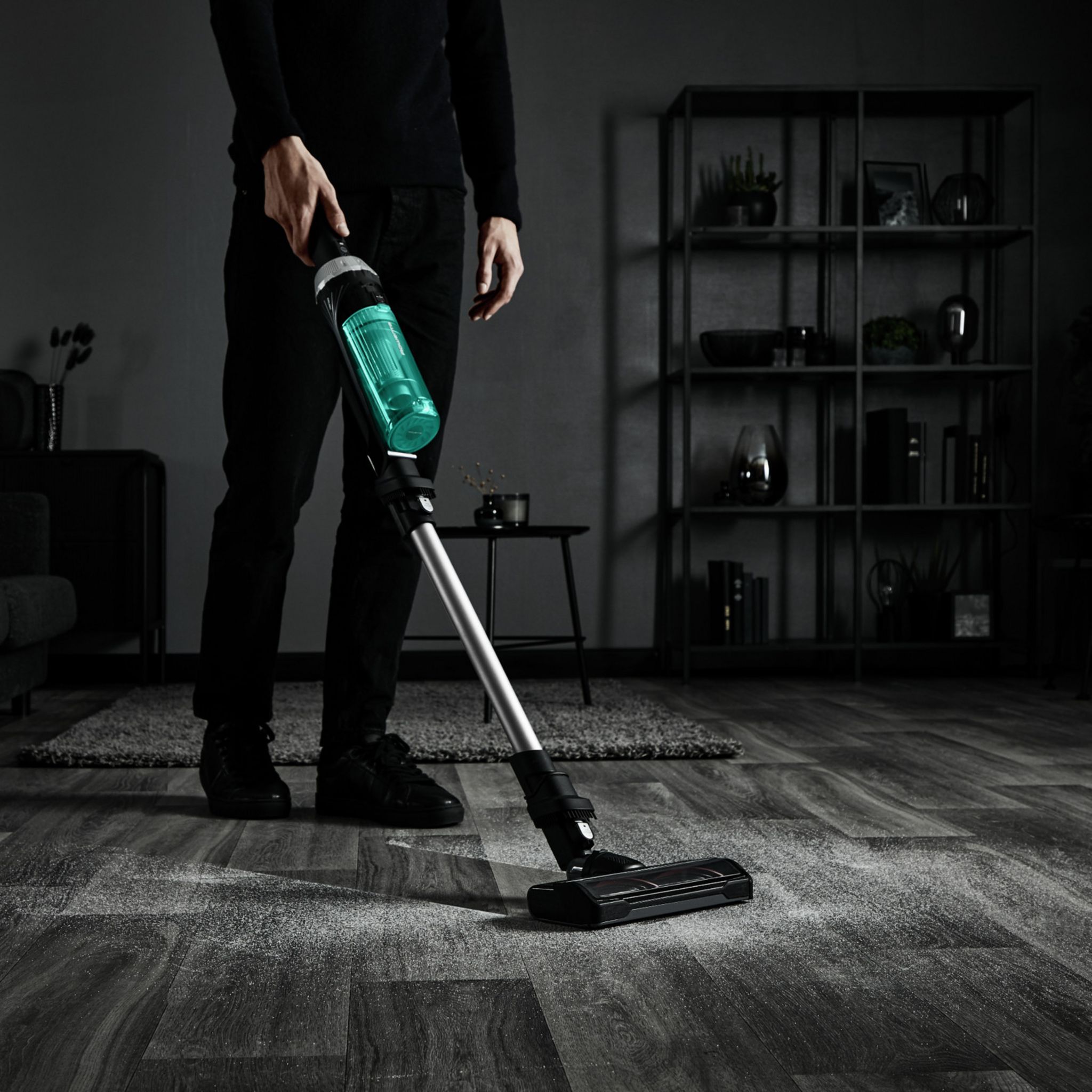 Voir la diapositive 10 : ROWENTA Aspirateur balai multifonction RH1127WO X-NANO - Vert