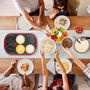Voir la diapositive 4 : TEFAL Crêpière PY55B510 - Rouge