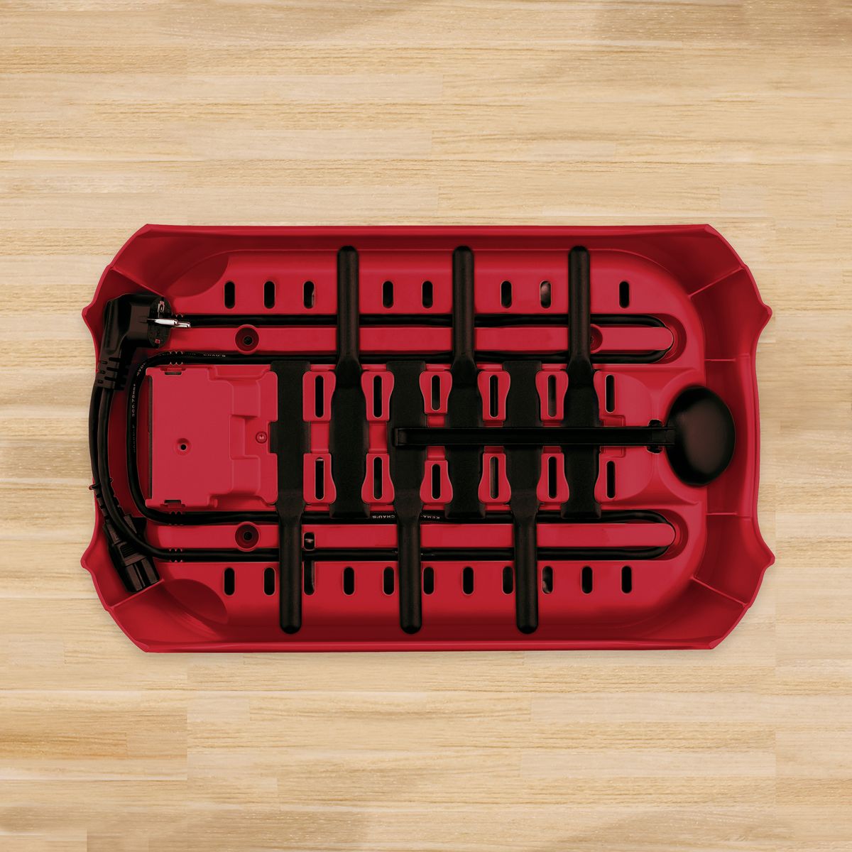 TEFAL Crêpière PY55B510 - Rouge