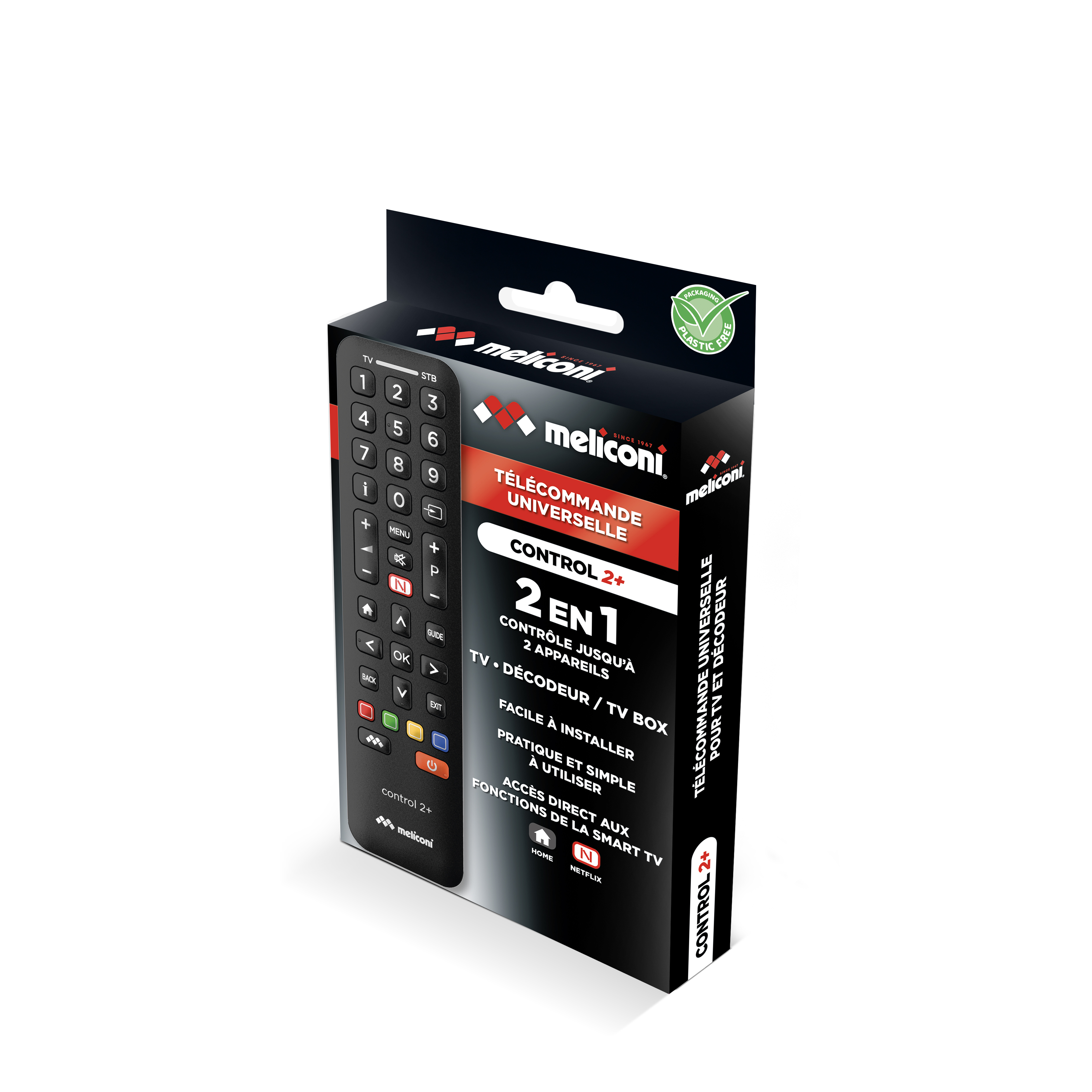 Voir la diapositive 2 : MELICONI Télécommande Control 2 Plus
