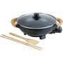 Voir la diapositive 3 : BESTRON Wok électrique AEW100AS - Noir