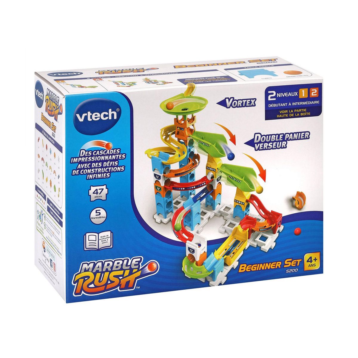 VTECH Circuit à billes Marble Rush - Beginner Set S200