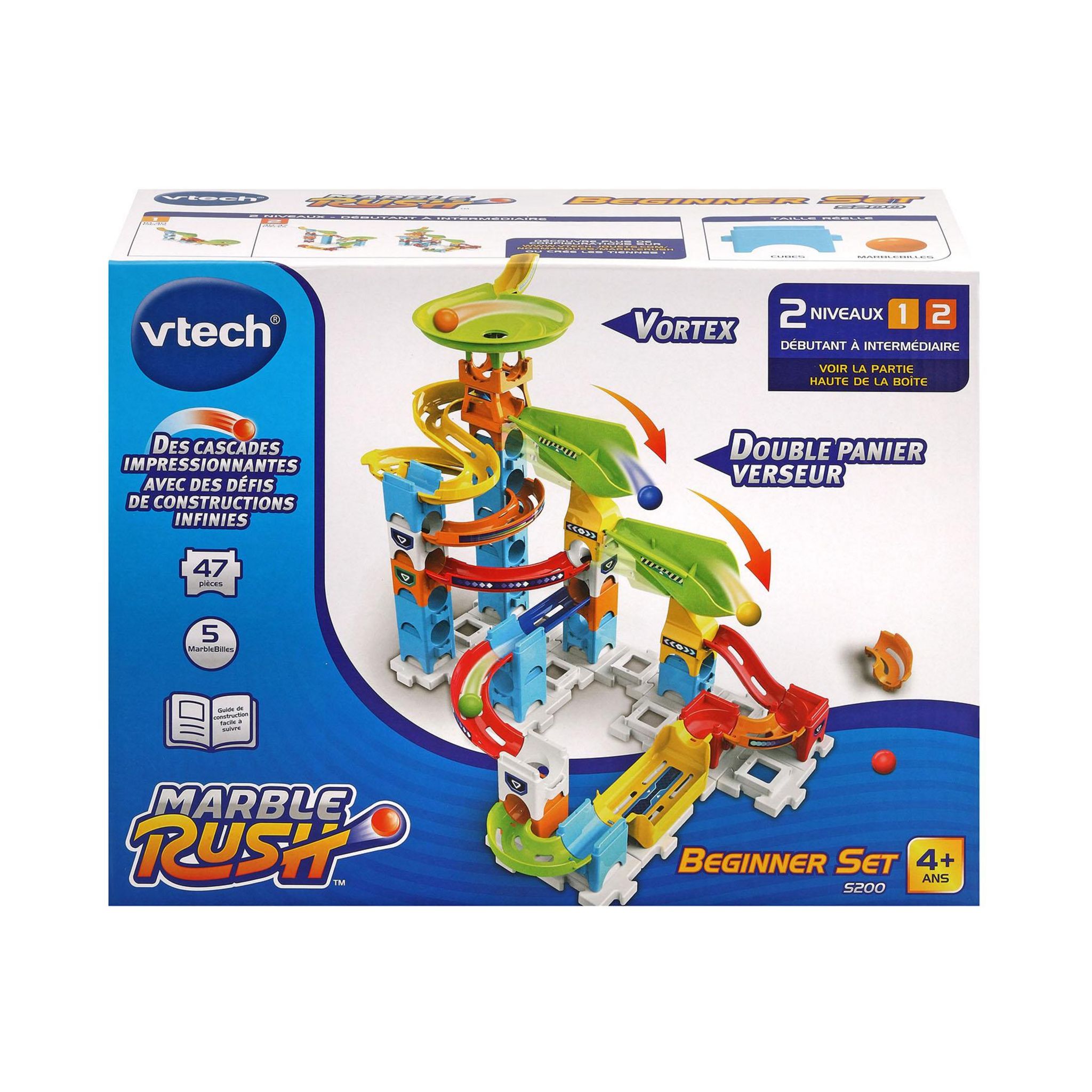 Voir la diapositive 5 : VTECH Circuit à billes Marble Rush - Beginner Set S200