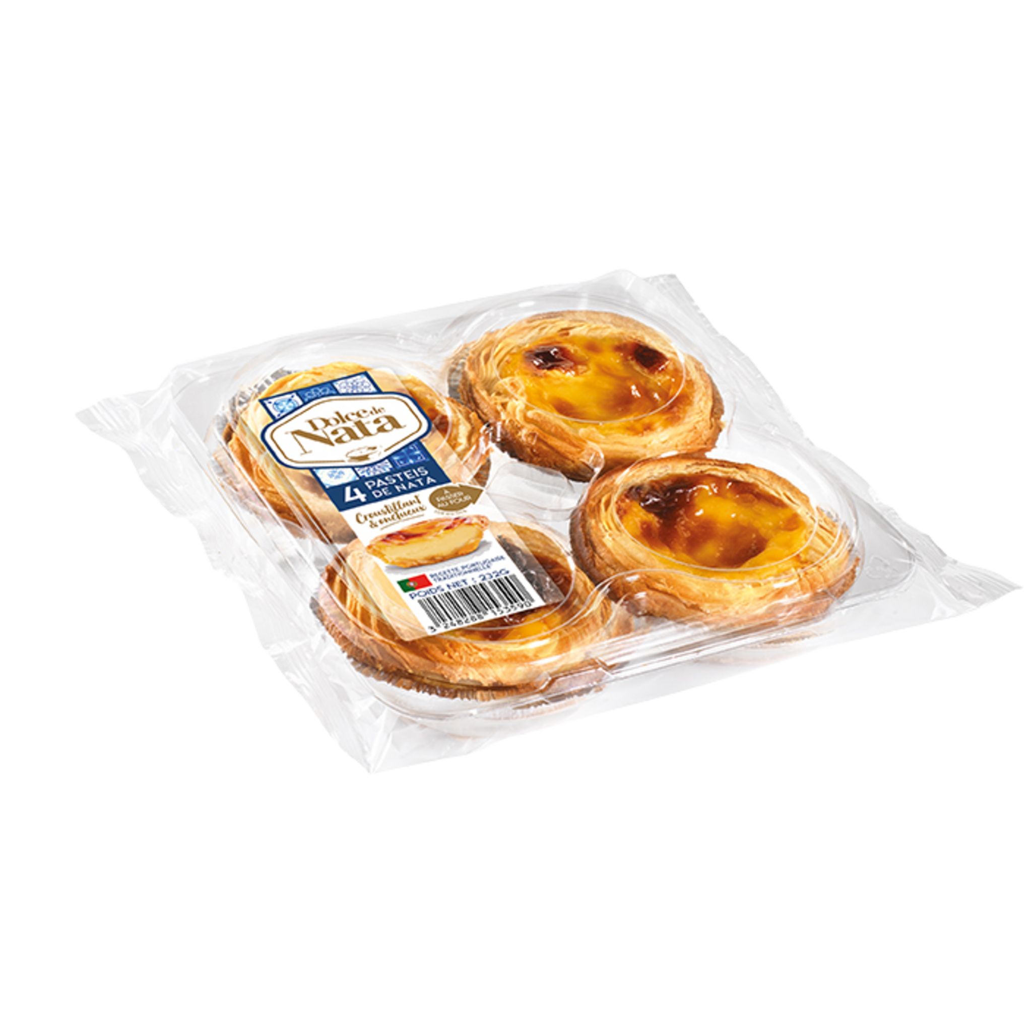 DOCE DE NATA Pasteis de nata 4x58g