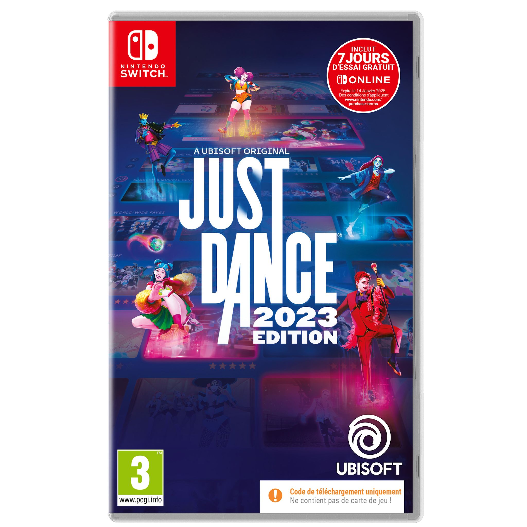 UBISOFT Just Dance 2023 Edition Code de téléchargement Nintendo Switch
