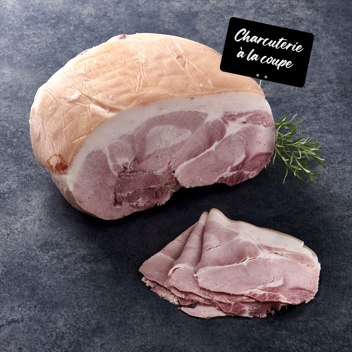 MON CHARCUTIER Jambon cuit à l'ancienne Label rouge 1 tranche 80g