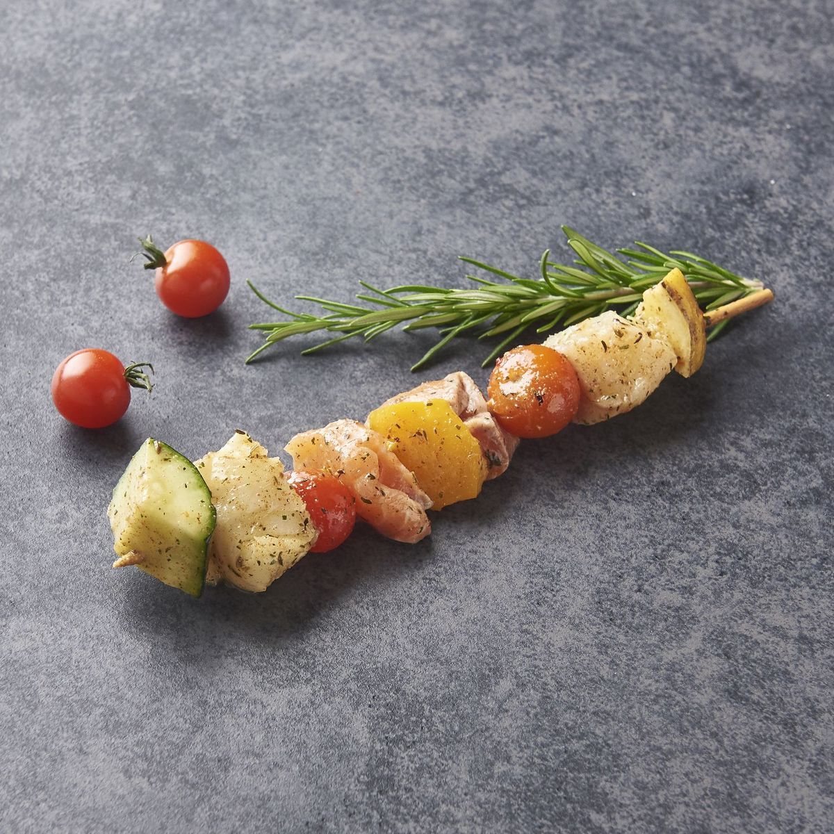 LA MARÉE DU JOUR Brochette de saumon 100g