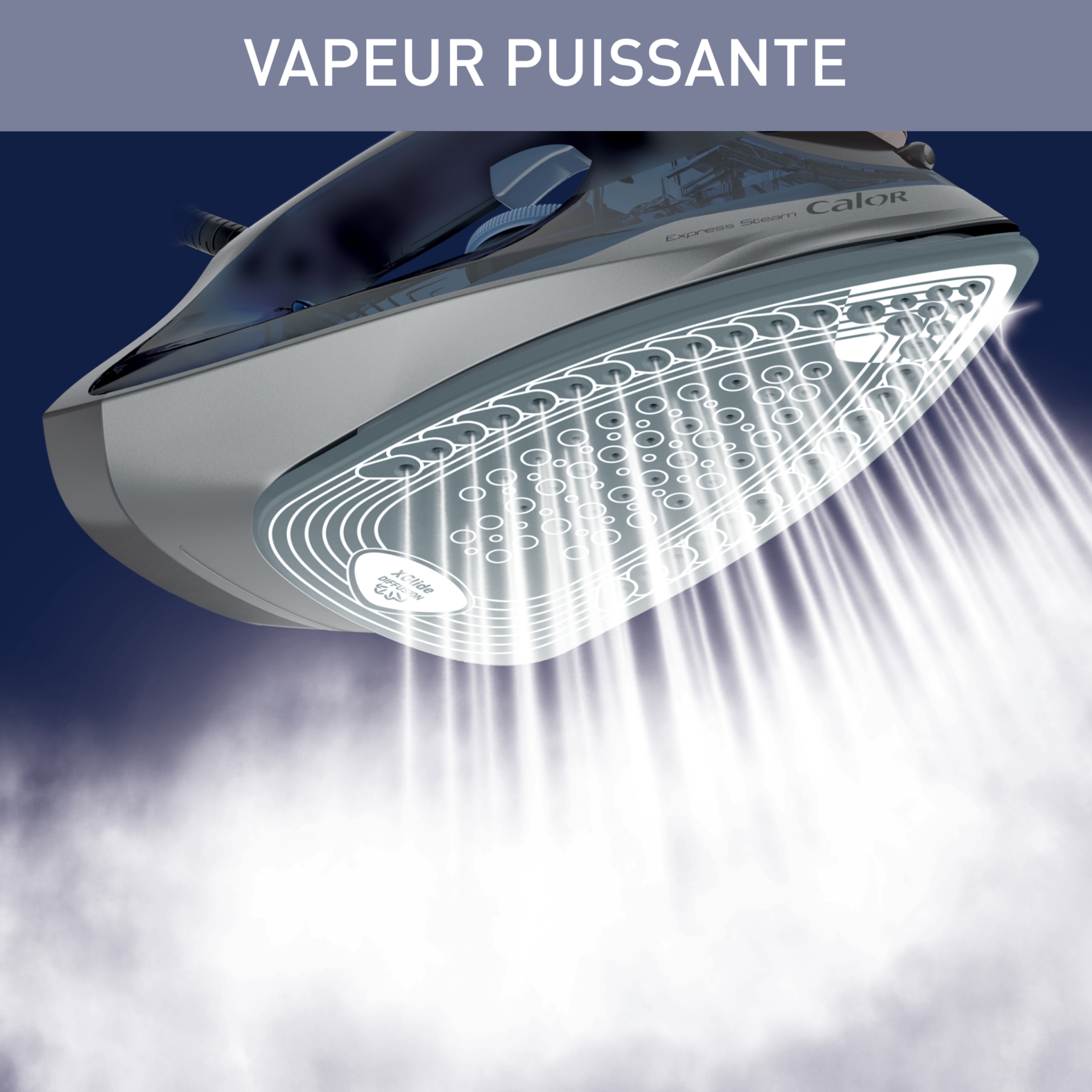 Voir la diapositive 13 : CALOR Fer à repasser FV2852C0 - Bleu