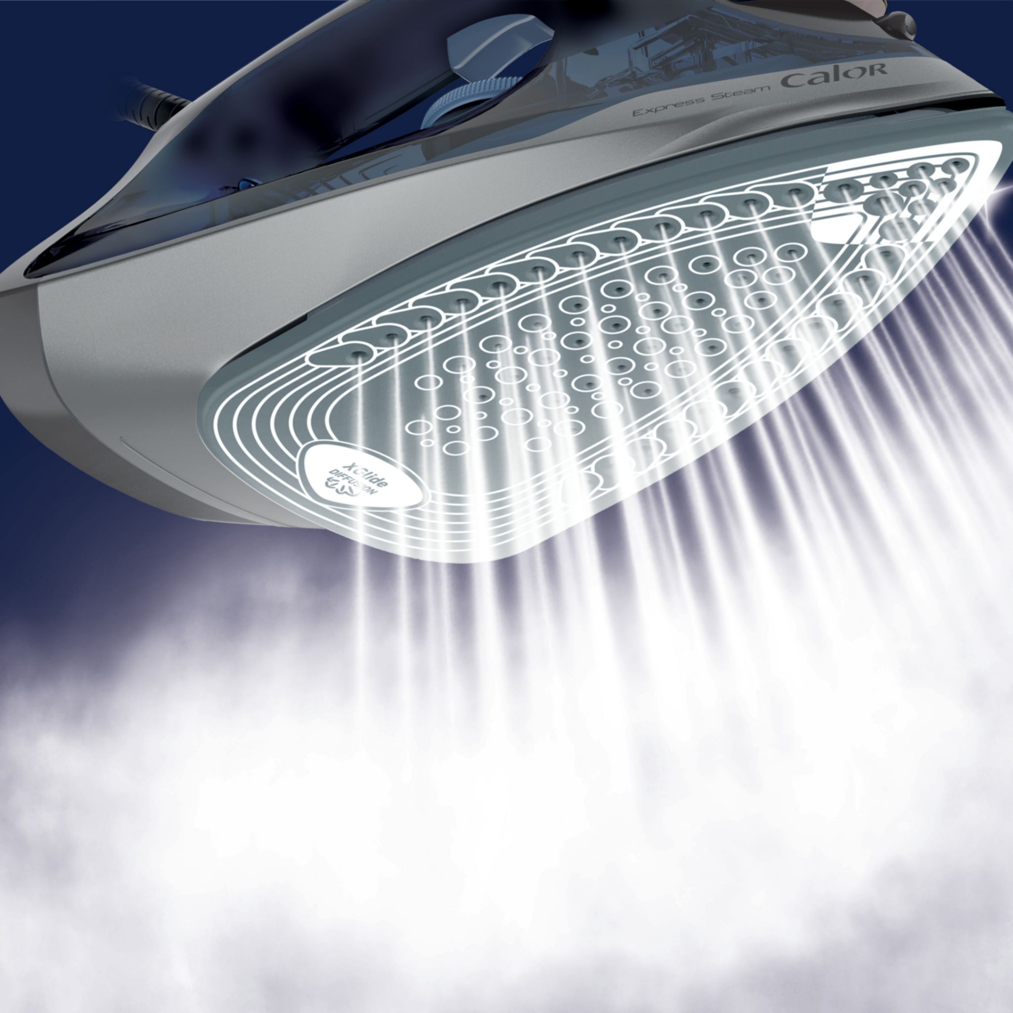 Voir la diapositive 3 : CALOR Fer à repasser FV2852C0 - Bleu