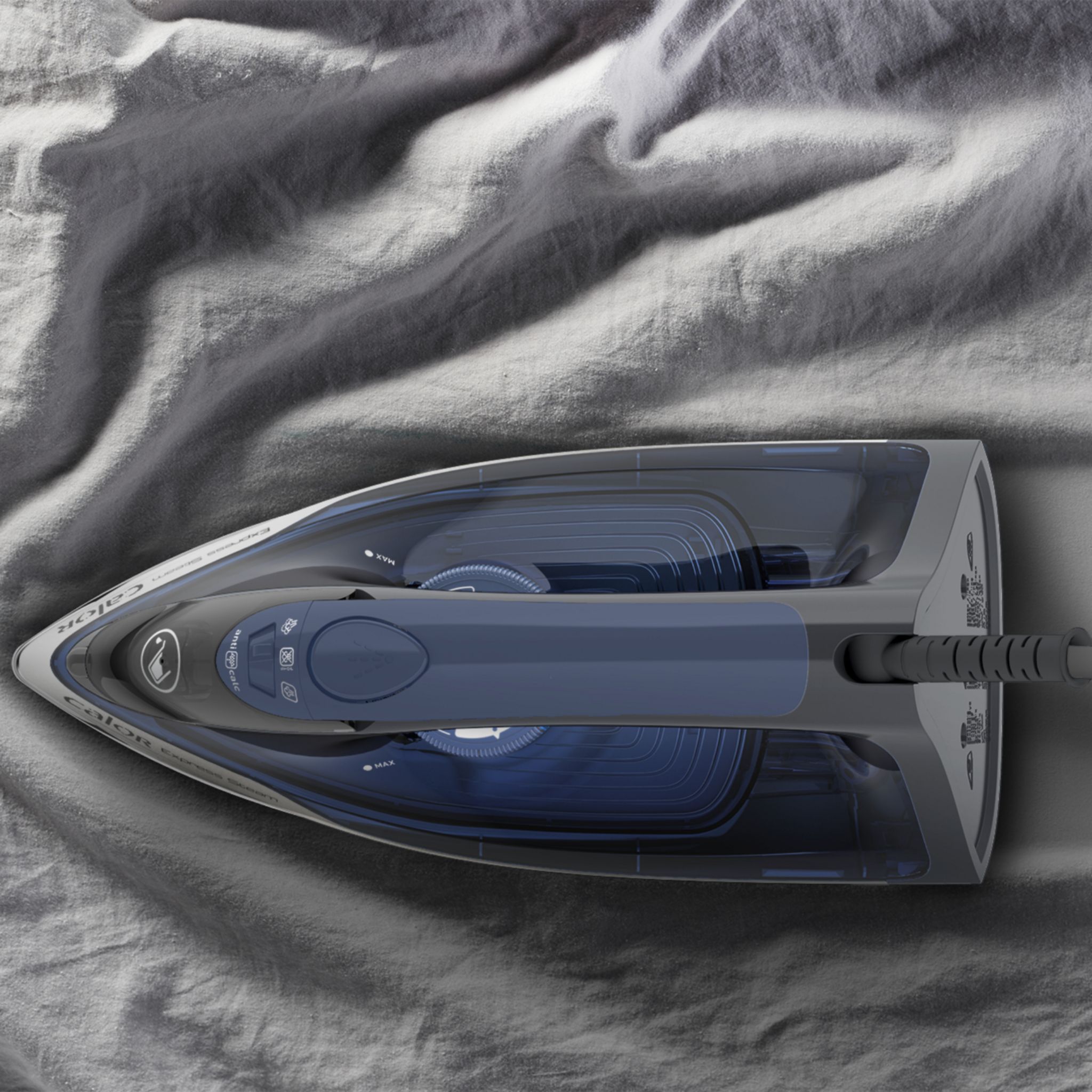 Voir la diapositive 5 : CALOR Fer à repasser FV2852C0 - Bleu