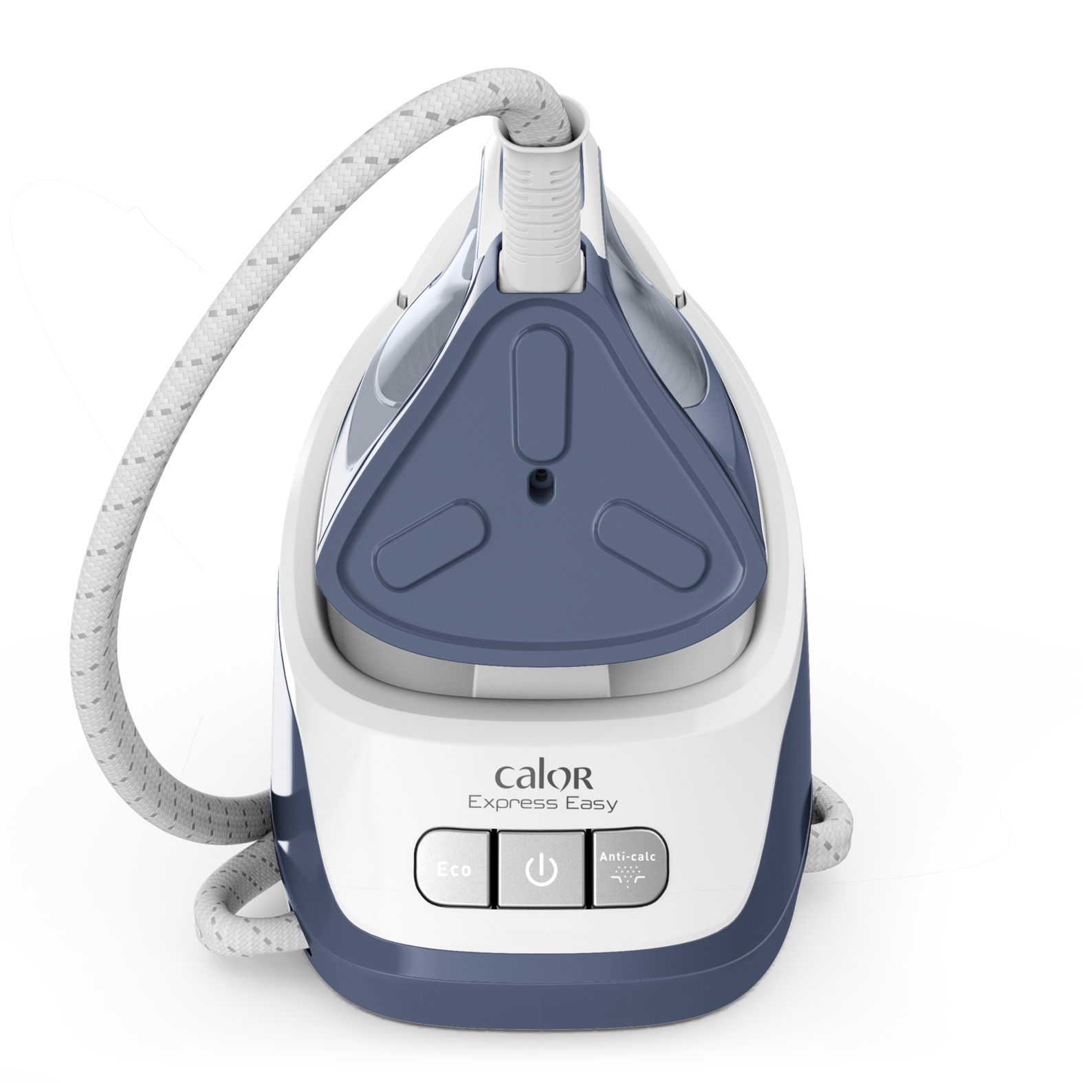 Voir la diapositive 4 : CALOR Centrale vapeur Express Easy SV6132C0 - Bleu