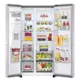 LG Réfrigérateur américain GSJV80BSLF, 635 L, Froid ventilé No frost, F