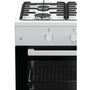 Voir la diapositive 6 : BEKO Cuisinière à gaz FSG62010FW, 60cm, 4 foyers, Four à gaz