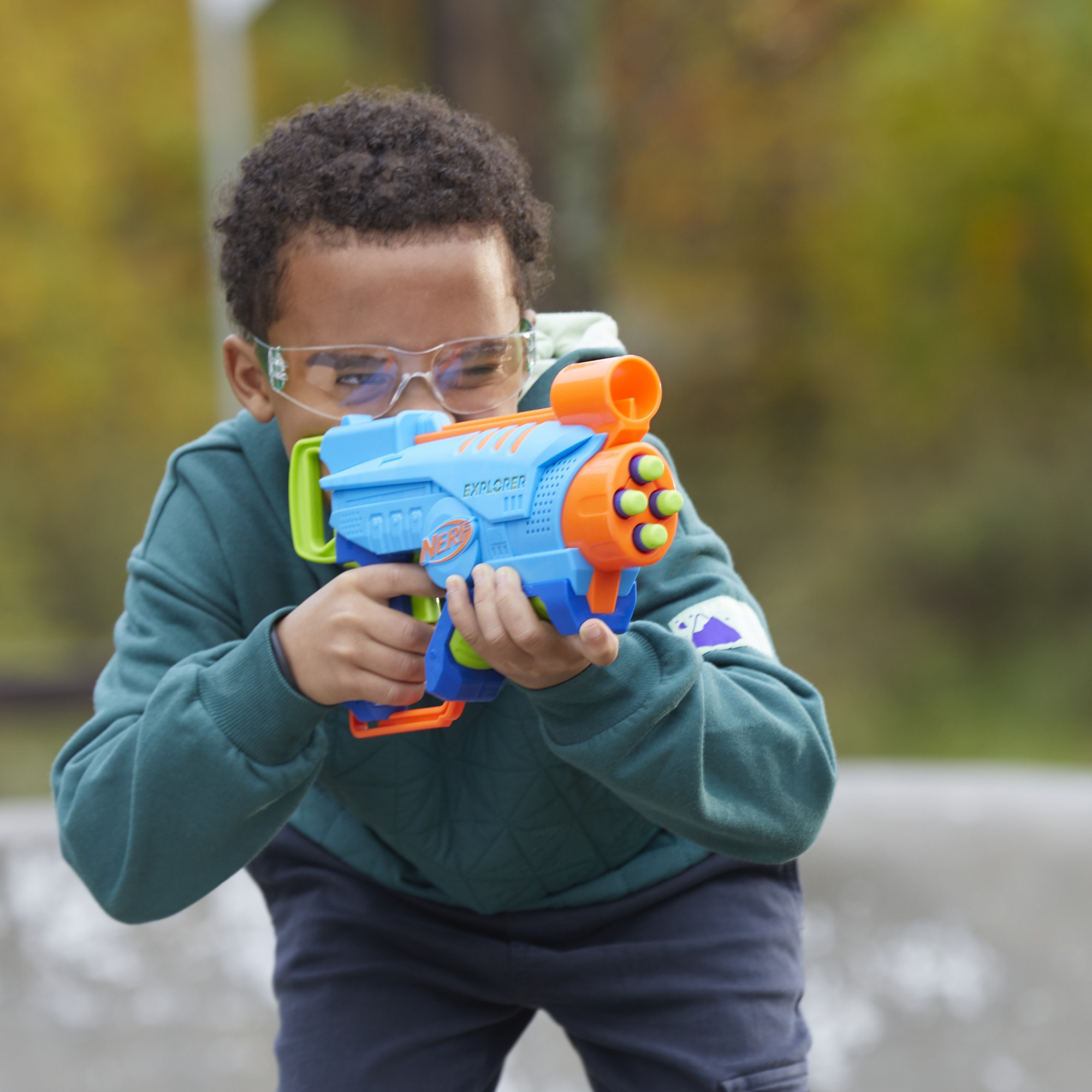Voir la diapositive 3 : HASBRO Blaster Nerf Elite Junior Explorer