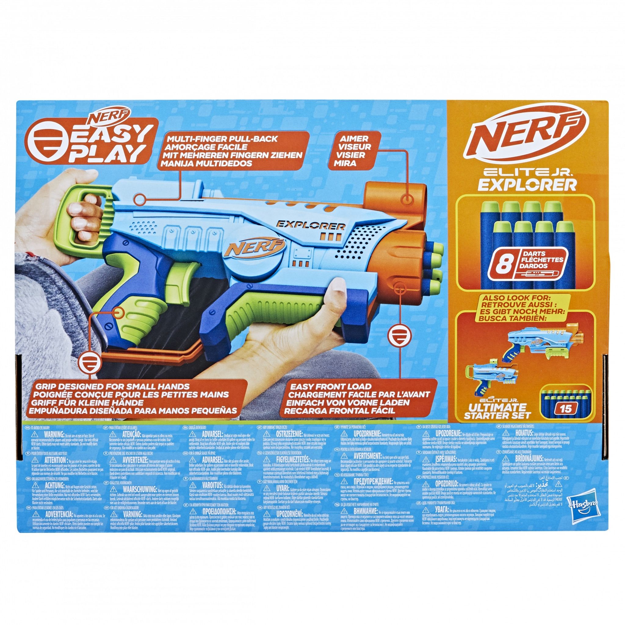 Voir la diapositive 7 : HASBRO Blaster Nerf Elite Junior Explorer