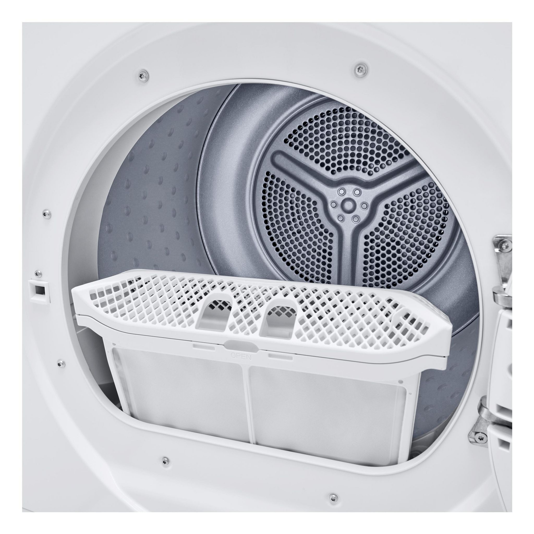 Voir la diapositive 6 : LG Sèche linge RH8D13WH, 8 kg, Pompe à chaleur, A++