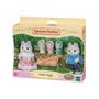 Voir la diapositive 2 : EPOCH D'ENFANCE Famille Husky Sylvanian Families