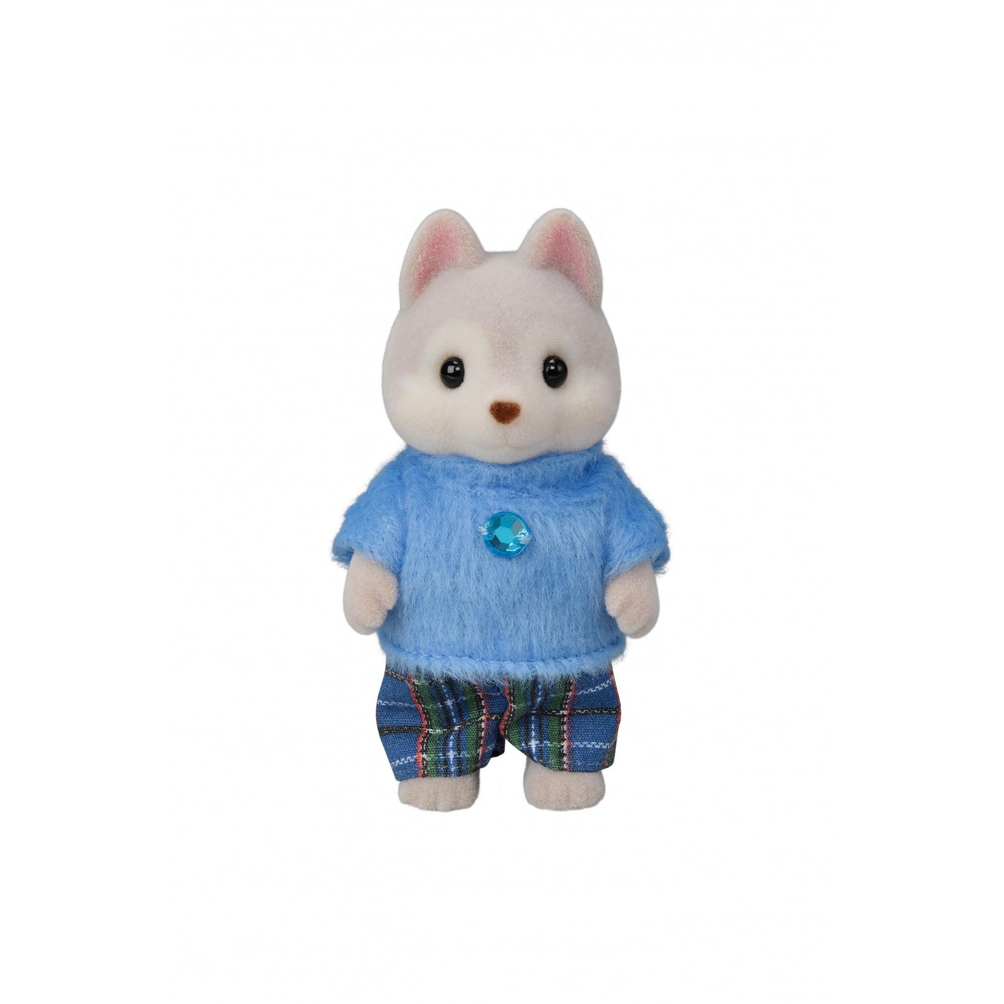 Voir la diapositive 4 : EPOCH D'ENFANCE Famille Husky Sylvanian Families