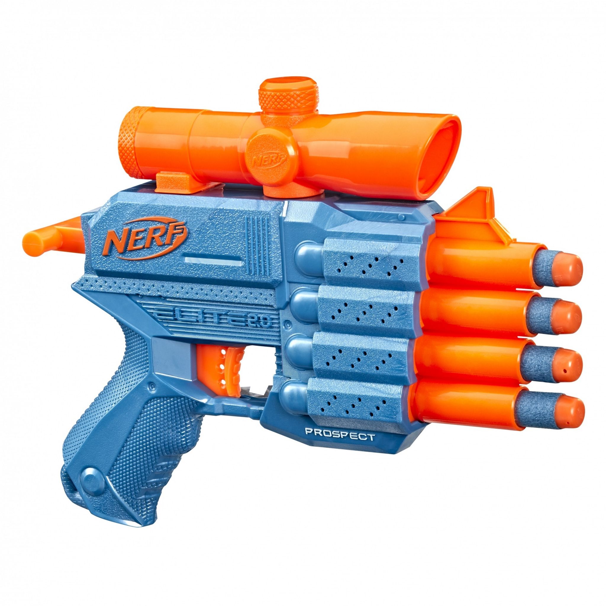 Voir la diapositive 2 : HASBRO Blaster Nerf Élite 2.0 Prostec QS-4