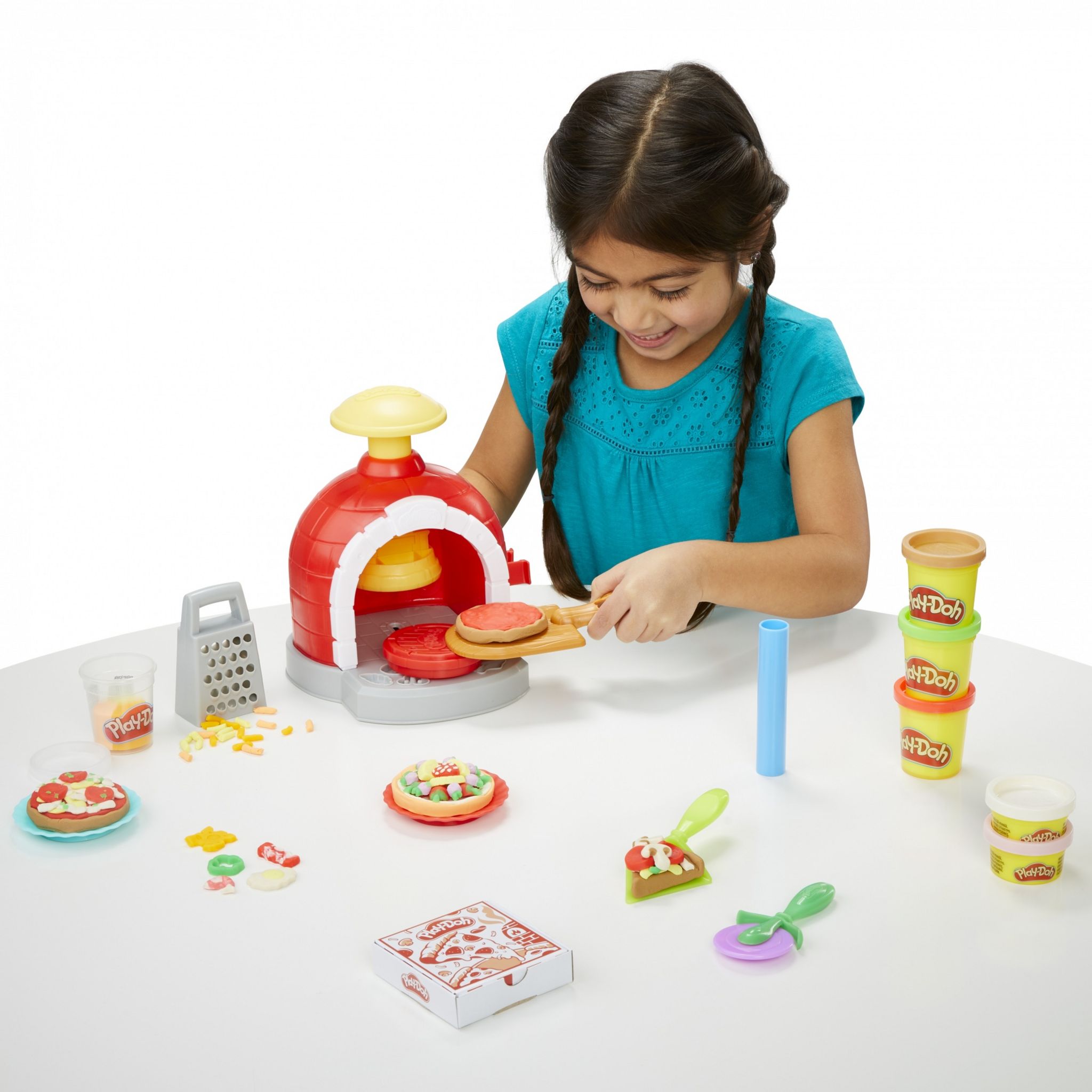 Voir la diapositive 4 : HASBRO Pâte à modeler Pizzeria Play Doh