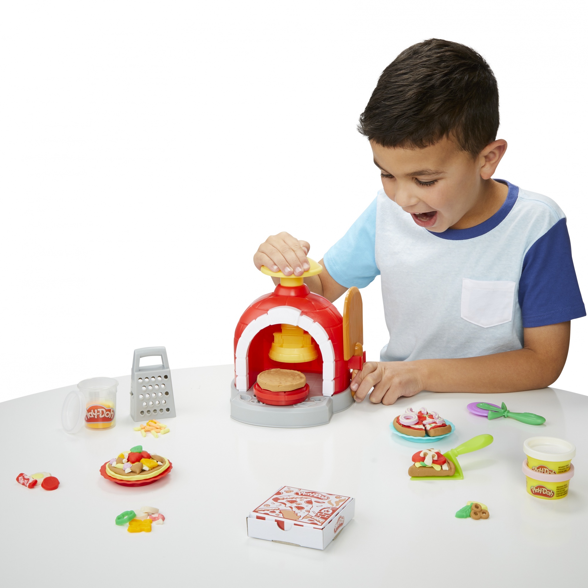 Voir la diapositive 5 : HASBRO Pâte à modeler Pizzeria Play Doh