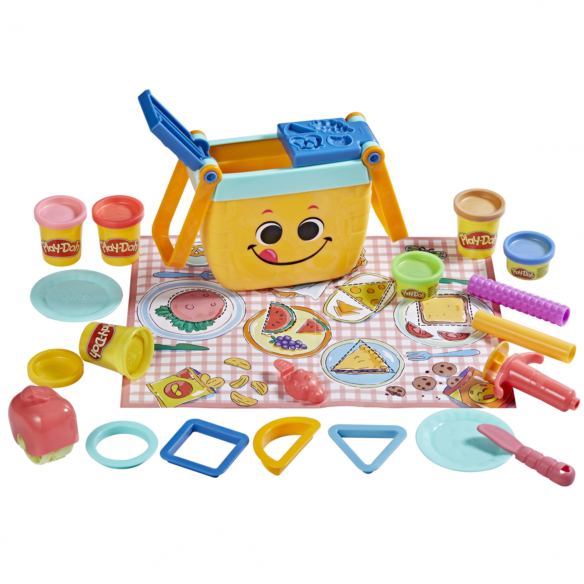 Voir la diapositive 2 : HASBRO Jeu Picnic des formes