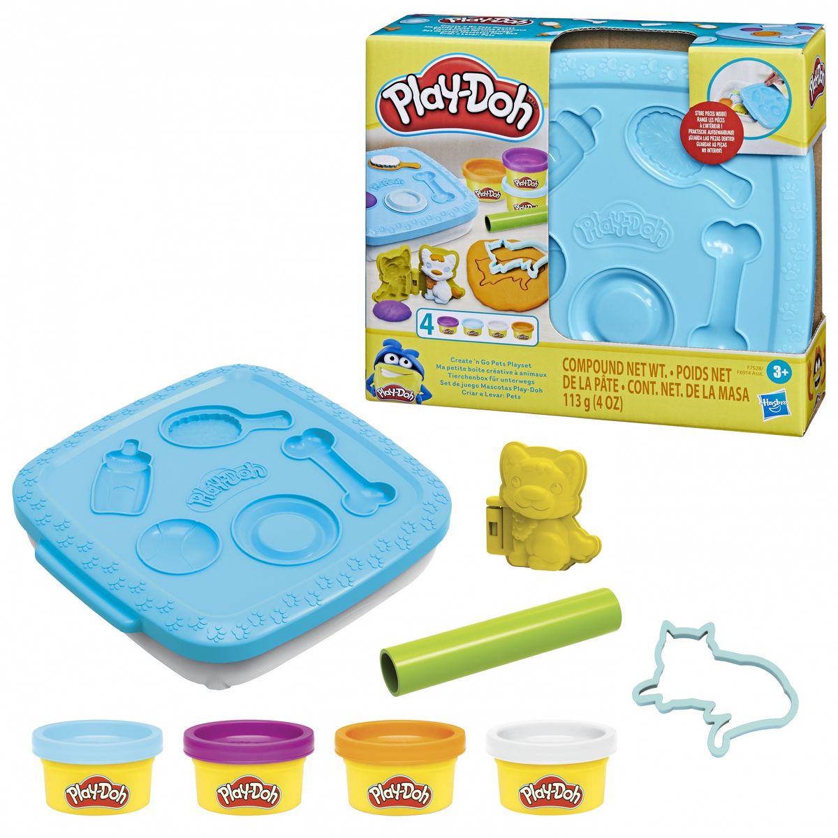 HASBRO Ma petite boite créative Pate à Modeler PlayDoh