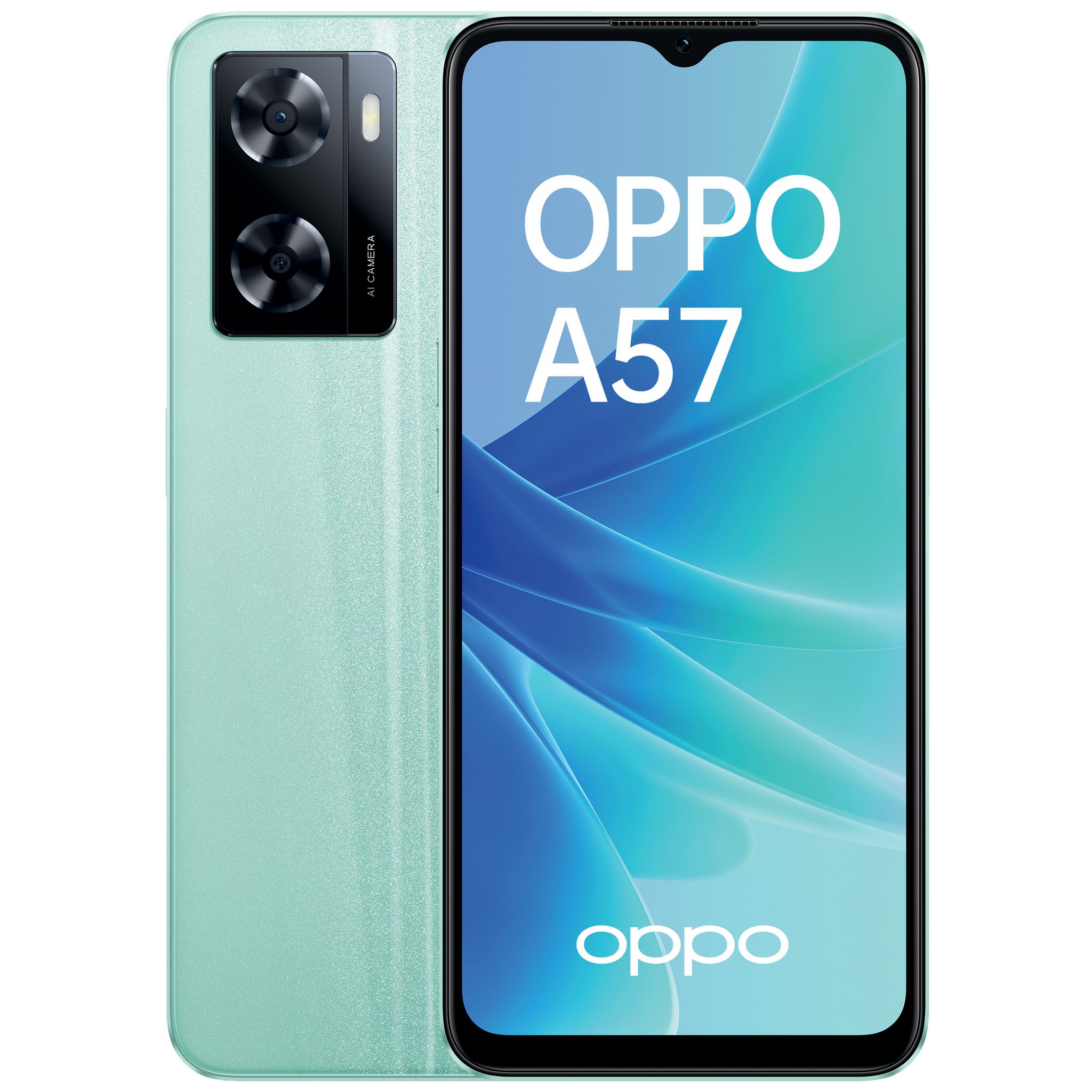 Voir la diapositive 1 : OPPO A57 64GO 4G - Vert