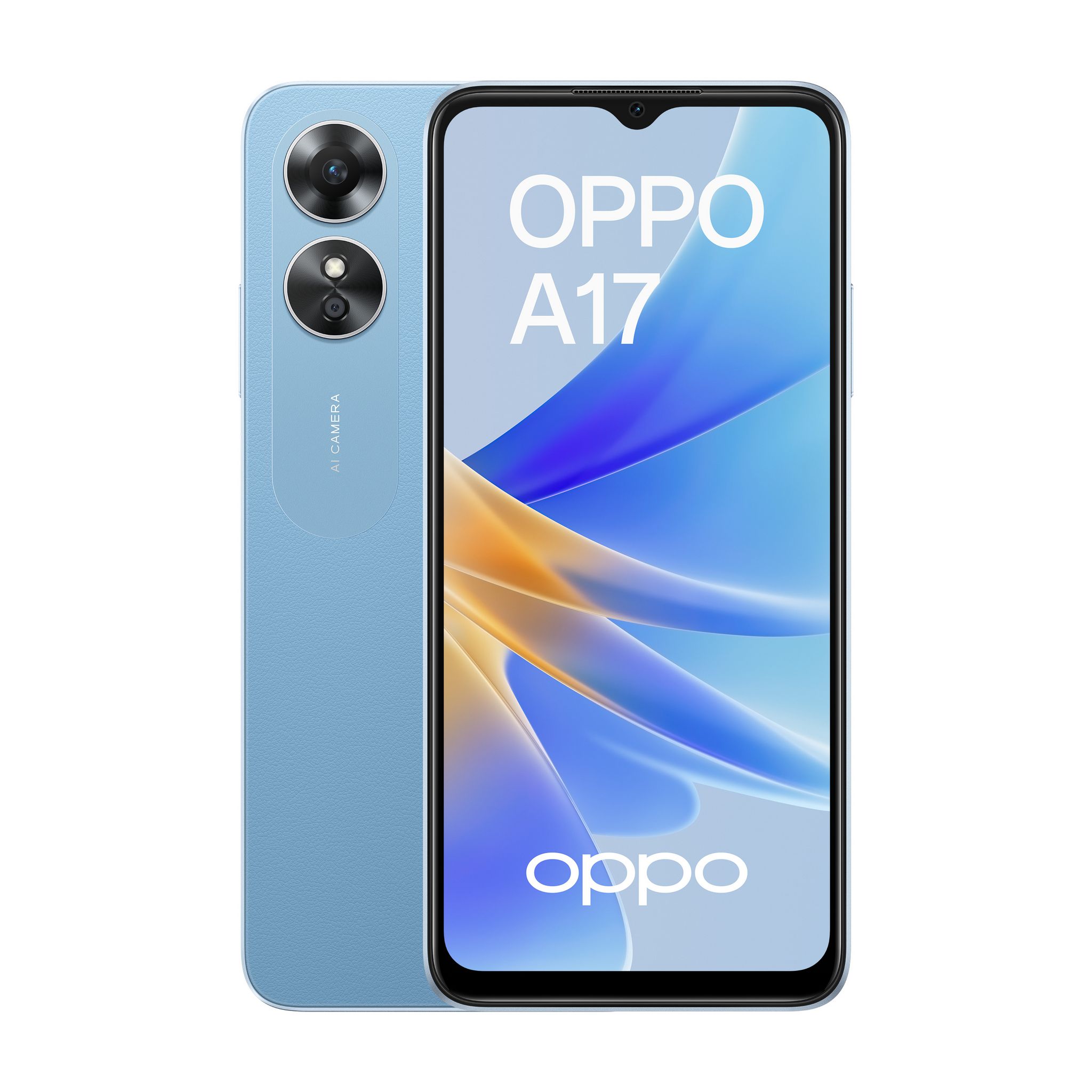 Voir la diapositive 1 : OPPO A17 64GO 4G - Bleu