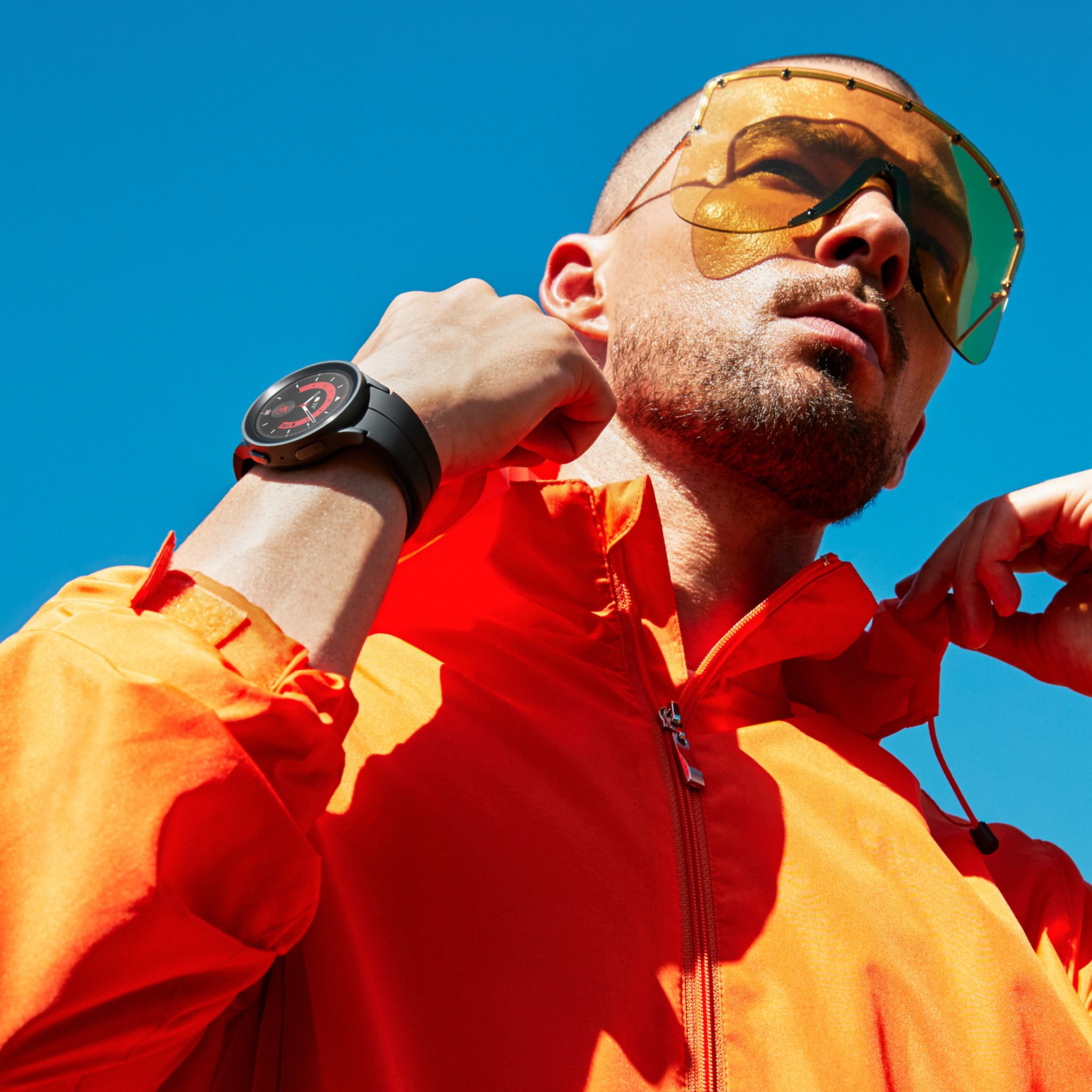 Voir la diapositive 3 : SAMSUNG Montre connectée Watch Pro 5 45mm - Titan