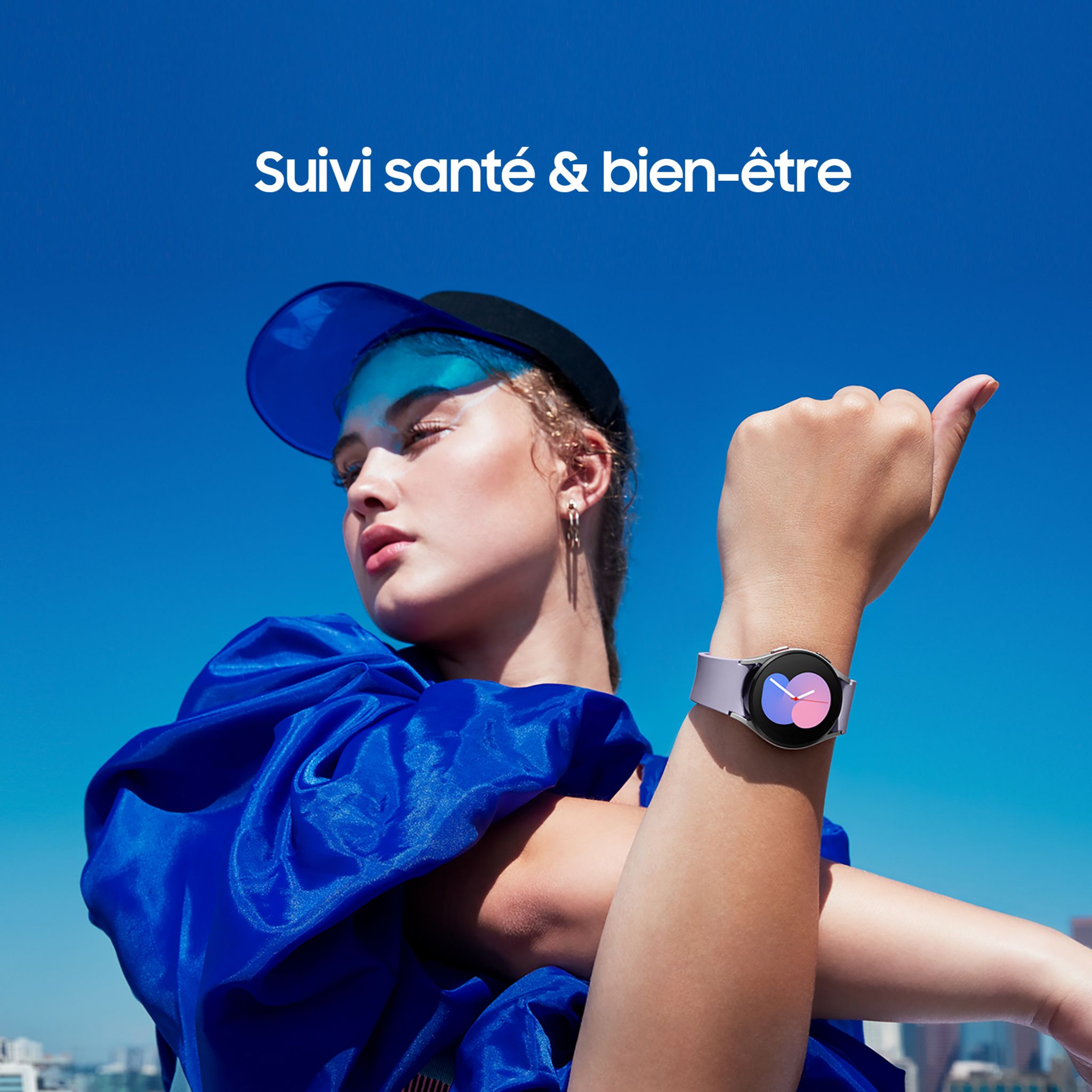 Voir la diapositive 5 : SAMSUNG Montre connectée Watch 5 44mm - Argent