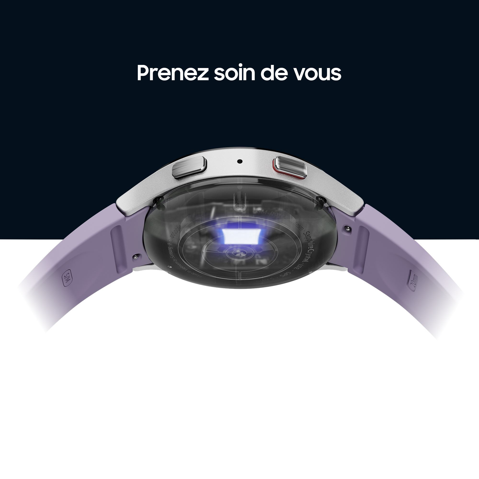 Voir la diapositive 7 : SAMSUNG Montre connectée Watch 5 44mm - Argent