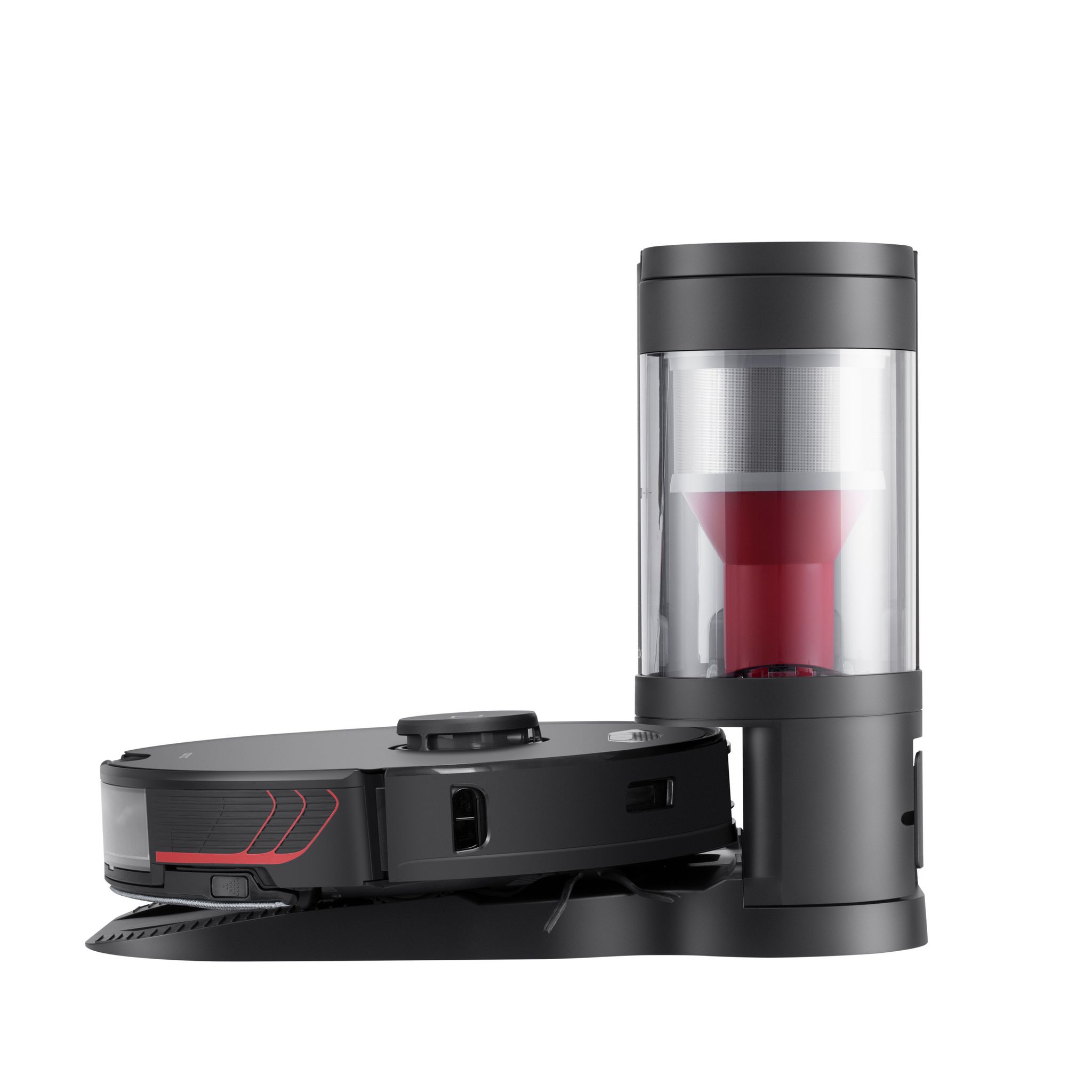 Voir la diapositive 2 : ROBOROCK Aspirateur Robot S7 MAX V PLUS - Noir