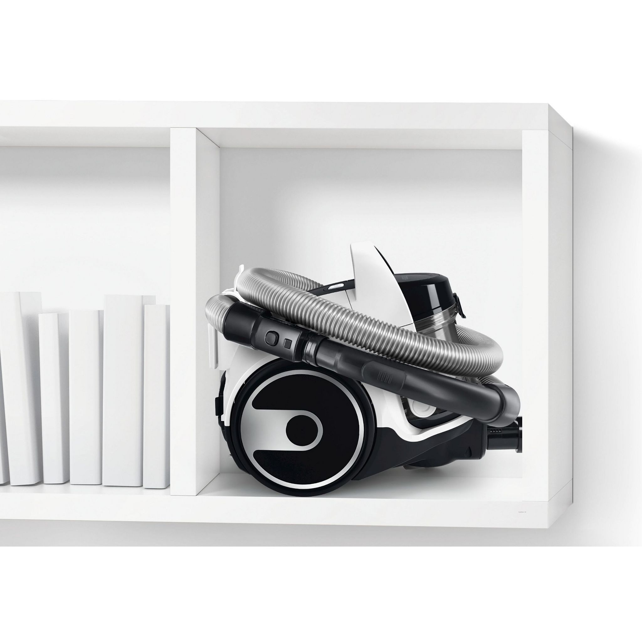 Voir la diapositive 5 : BOSCH Aspirateur traîneau sans sac BGS05A322 - Blanc