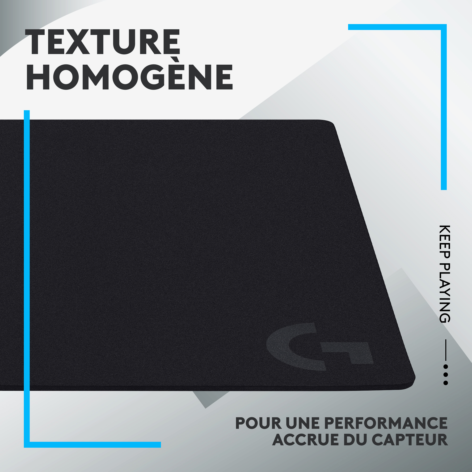 Voir la diapositive 3 : LOGITECH Tapis de souris G640 LARGE CLOTH