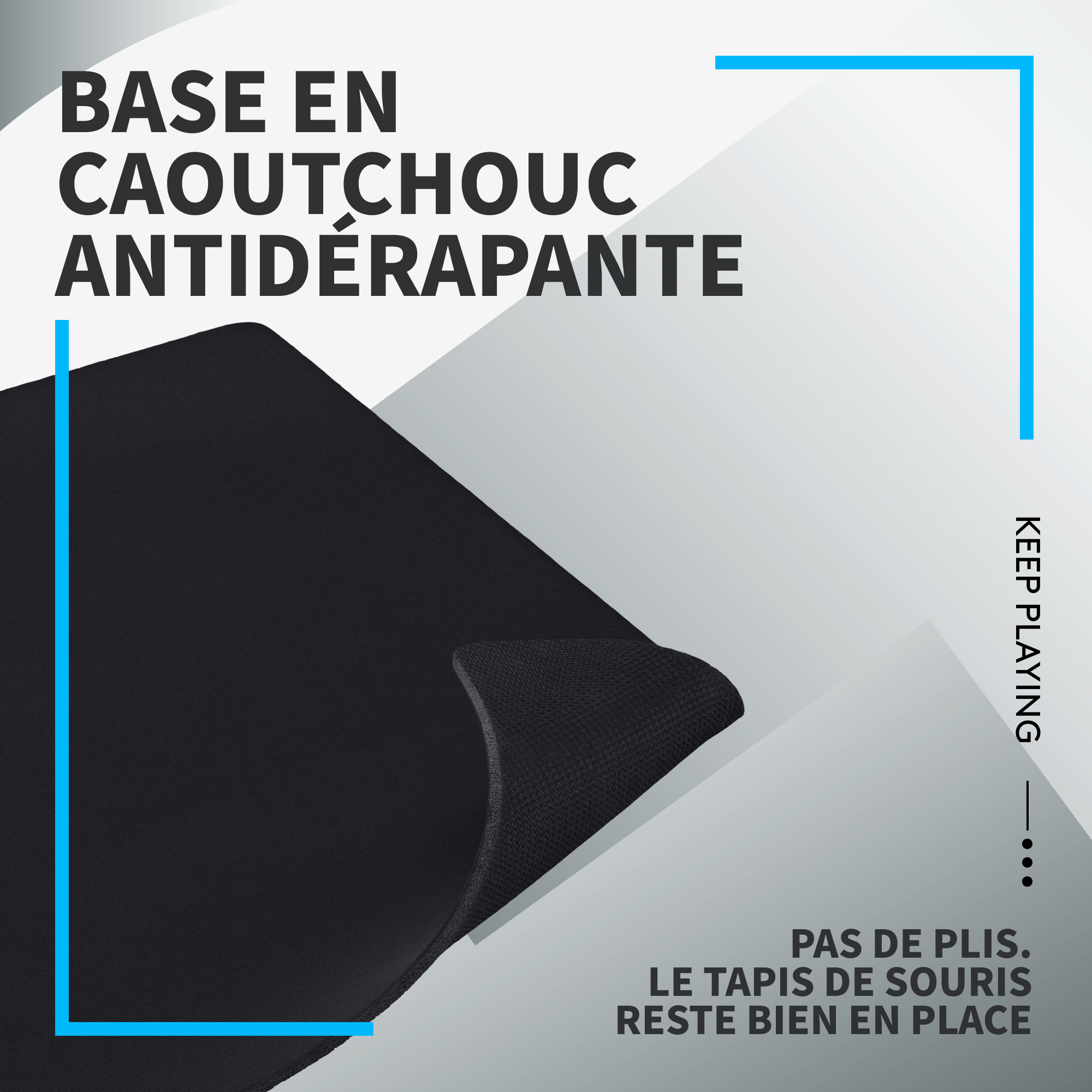 Voir la diapositive 5 : LOGITECH Tapis de souris G640 LARGE CLOTH