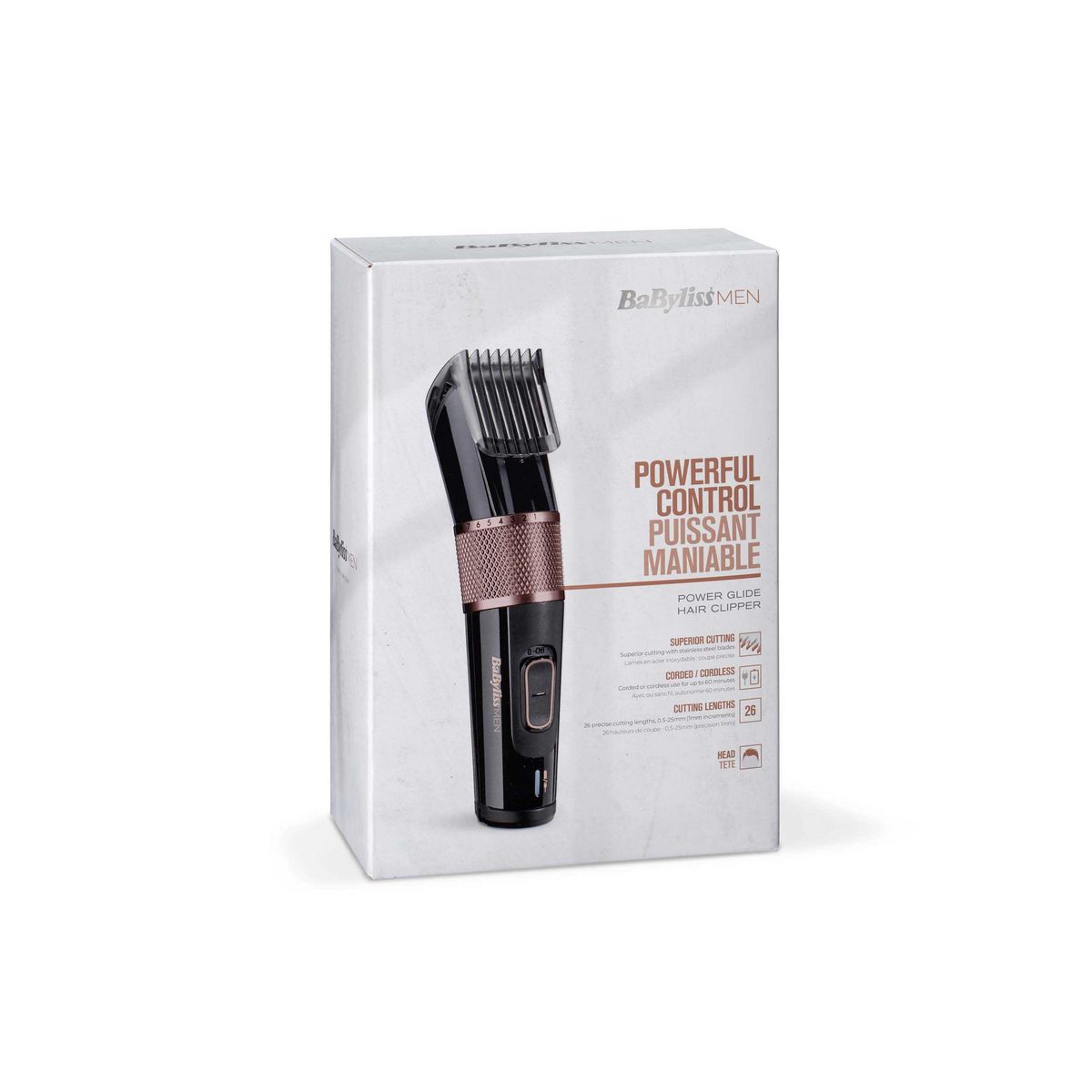 BABYLISS Tondeuse cheveux E974E - Noir