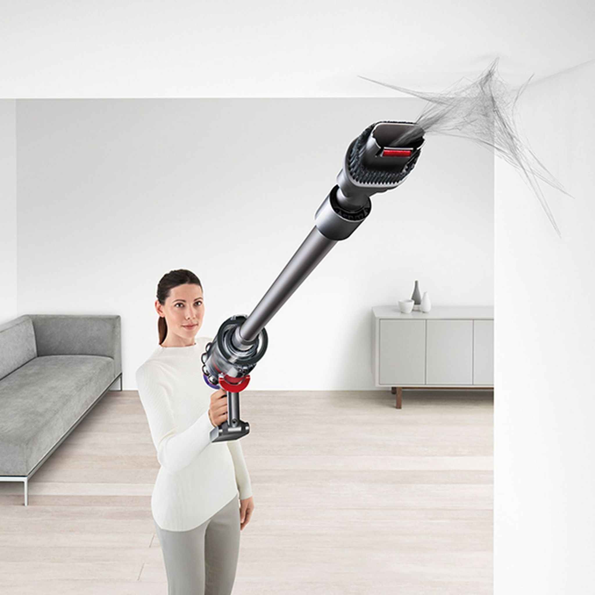 Voir la diapositive 4 : DYSON Aspirateur balai sans fil Cyclone V10 Total Clean - Gris