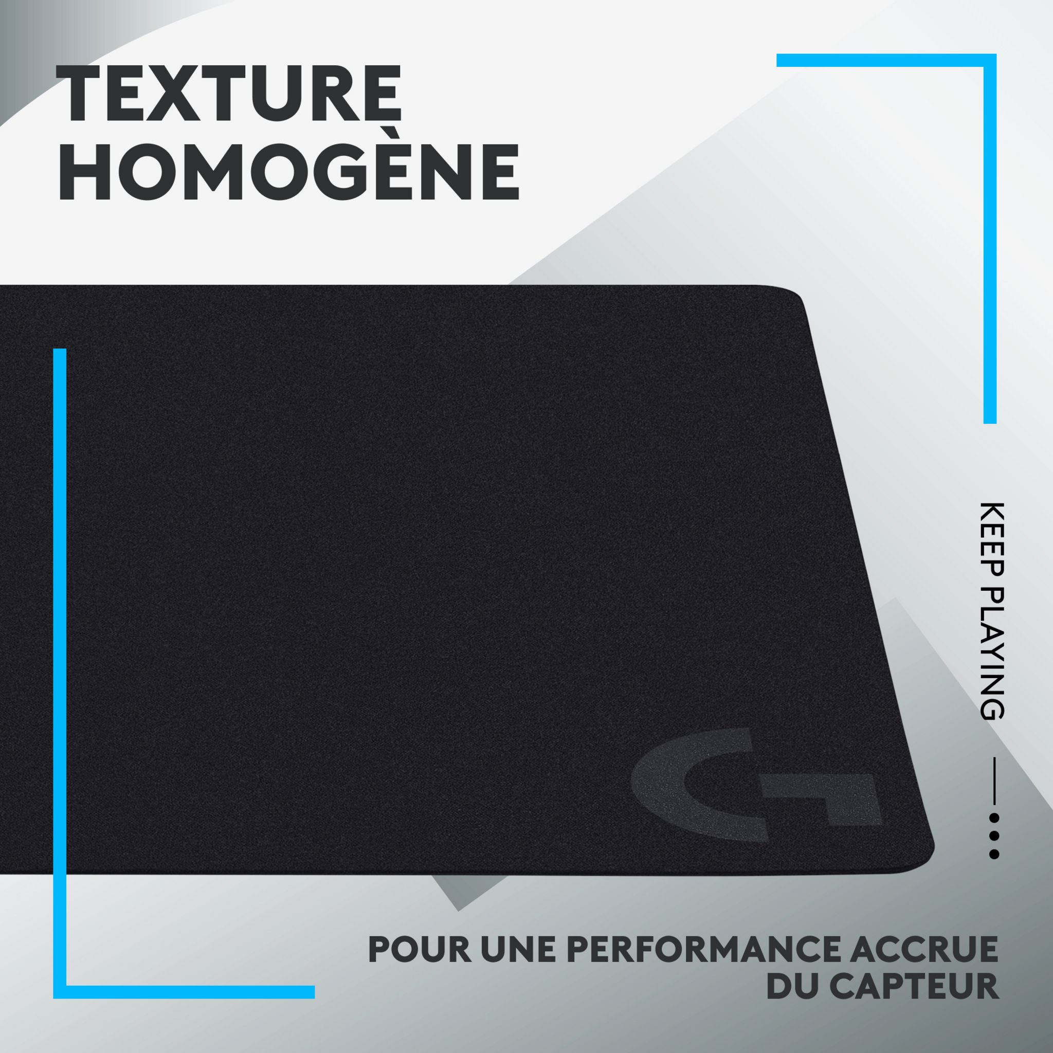 Voir la diapositive 3 : LOGITECH Tapis de souris G240 CLOTH